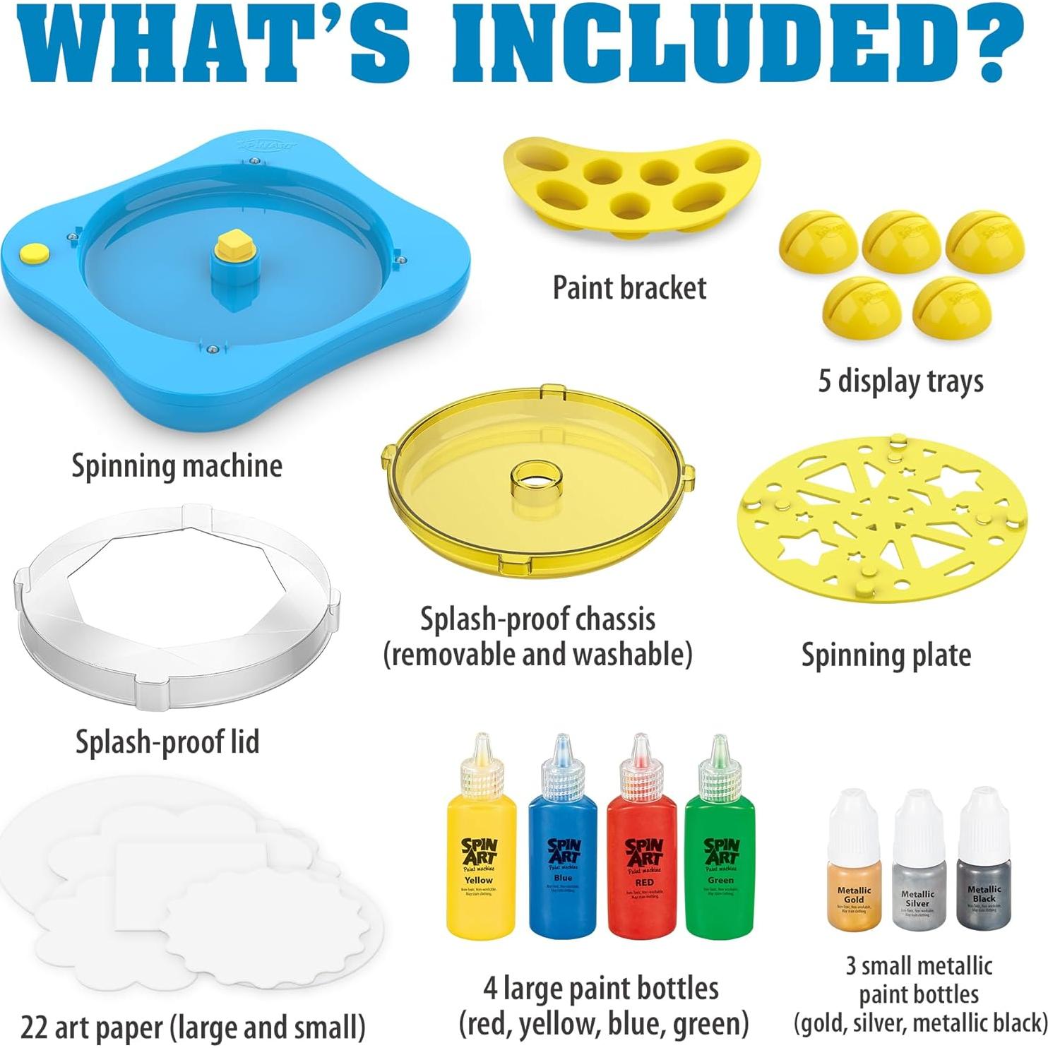 Máquina de Pintura Giratoria Chilpals para Niños 0.77 kg