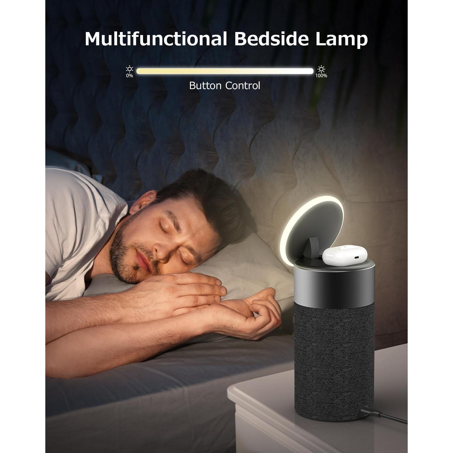 Altavoz Bluetooth COLSUR S02 con Cargador Inalámbrico 2 en 1