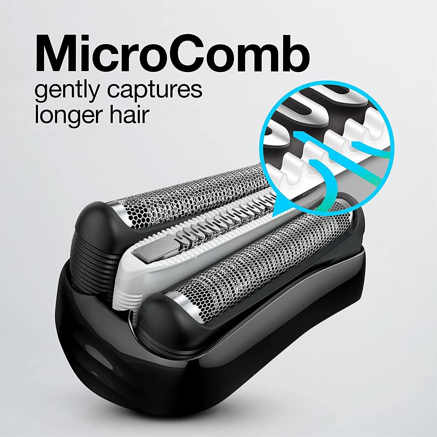 Afeitadora Eléctrica Braun Series 3 3040 Húmeda y Seca