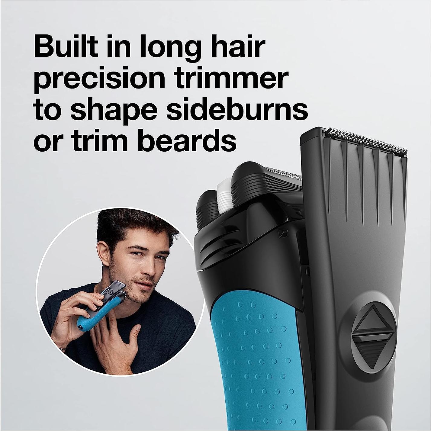 Afeitadora Eléctrica Braun Series 3 3040 Húmeda y Seca