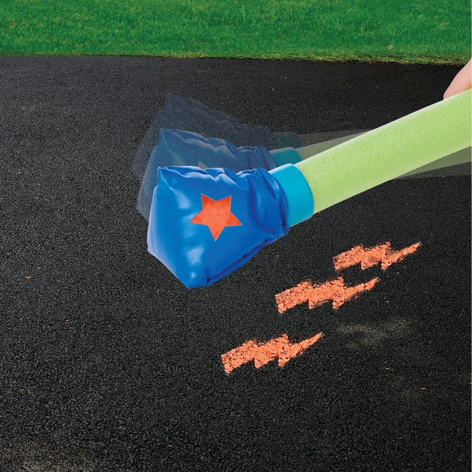 Stick de Sello Tiza Loca Genial - 4 Colores Vibrantes