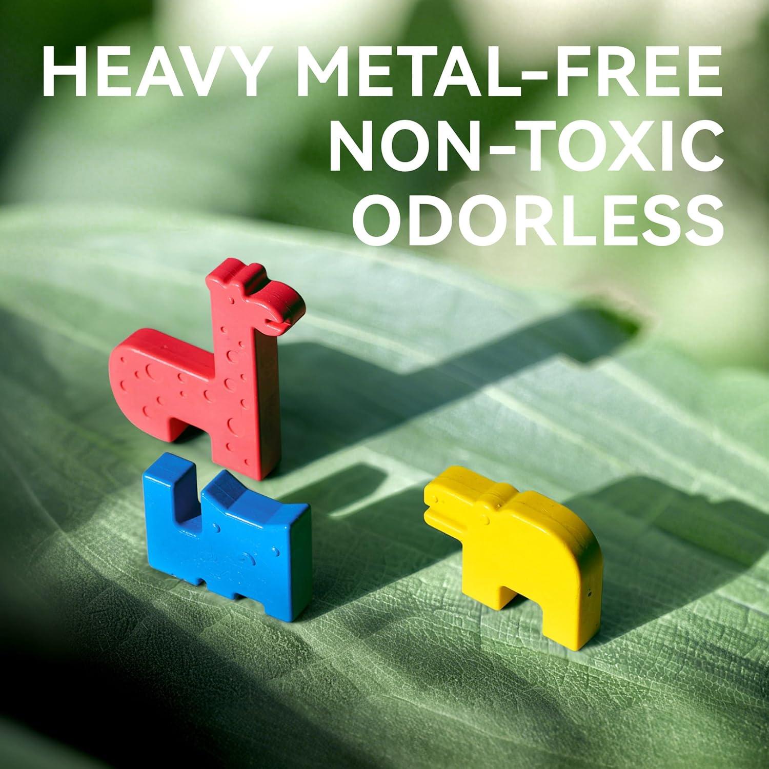 Crayones Animales Dotimo Kids 8 Colores No Tóxicos