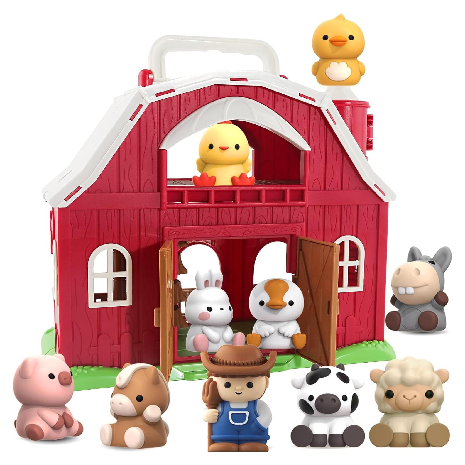 Juguete de Granja Letapapa con Establo y Animales