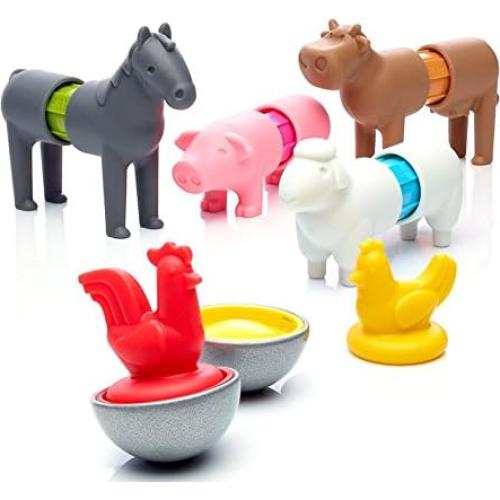 SmartMax Mis Primeros Animales de Granja Set Magnético 16 Piezas