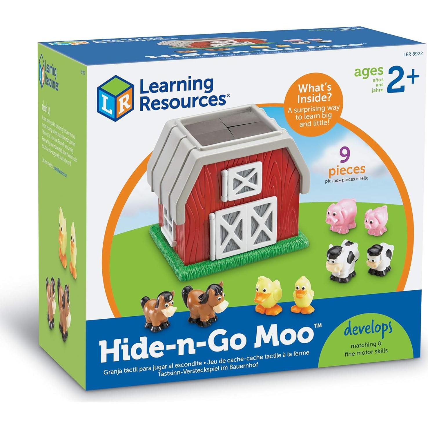 Juguete de Animales de Granja Learning Resources 9 Piezas