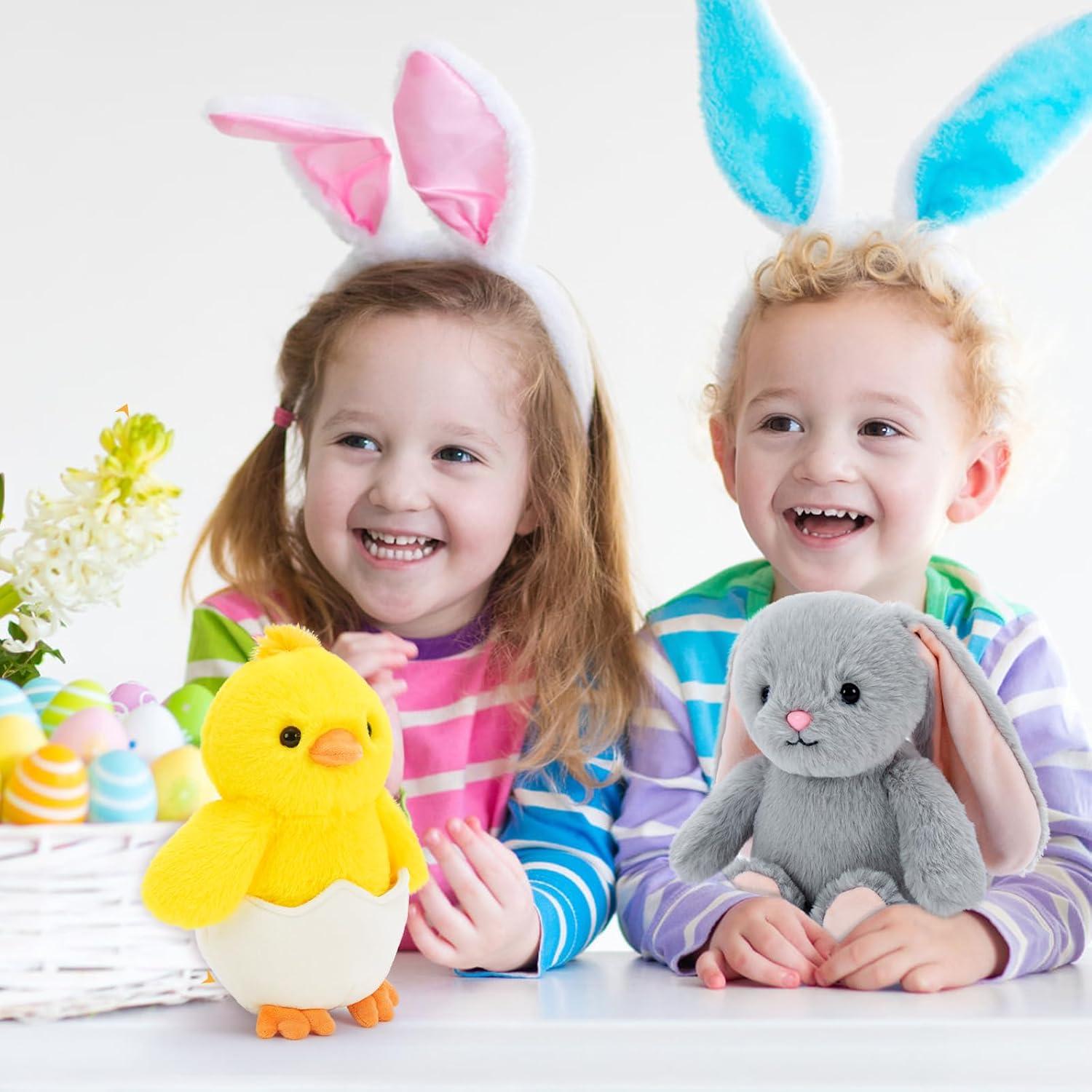 Set de 6 Animales de Granja Peluches MaoGoLan 20 cm