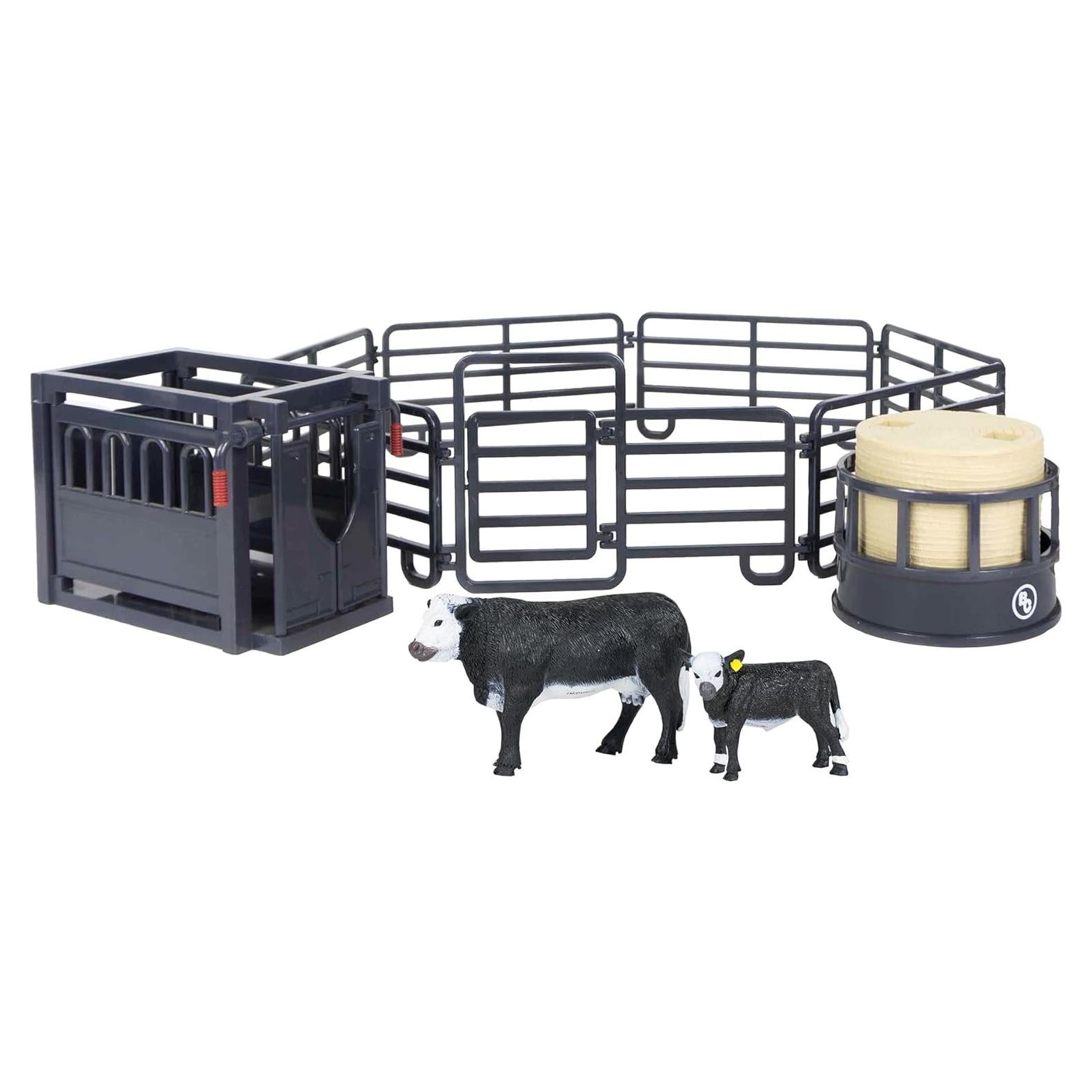 Juego de Rancho 12 Piezas Big Country Toys - Animales de Granja