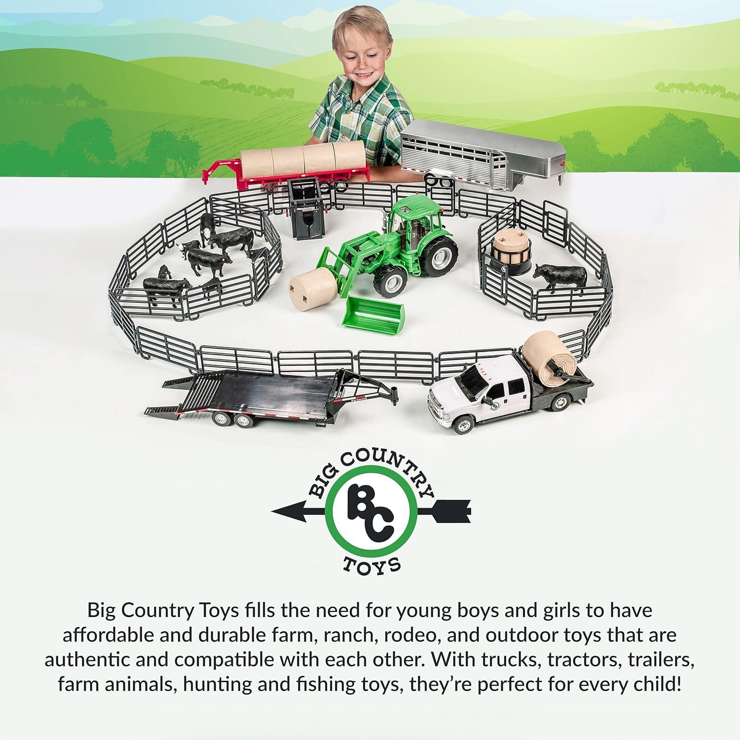 Juego de Rancho 12 Piezas Big Country Toys - Animales de Granja