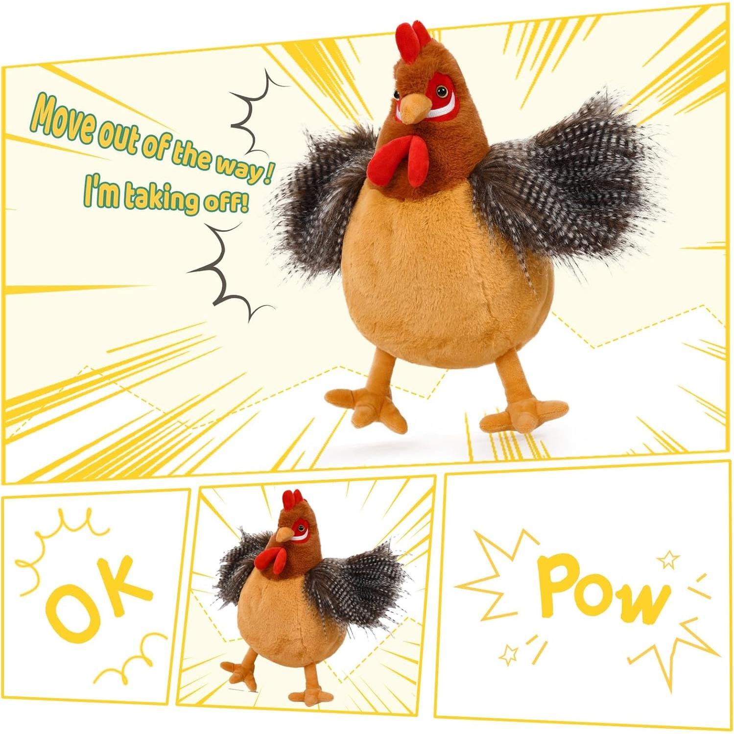 MaoGoLan Set 8 Pcs Animales de Peluche de Granja