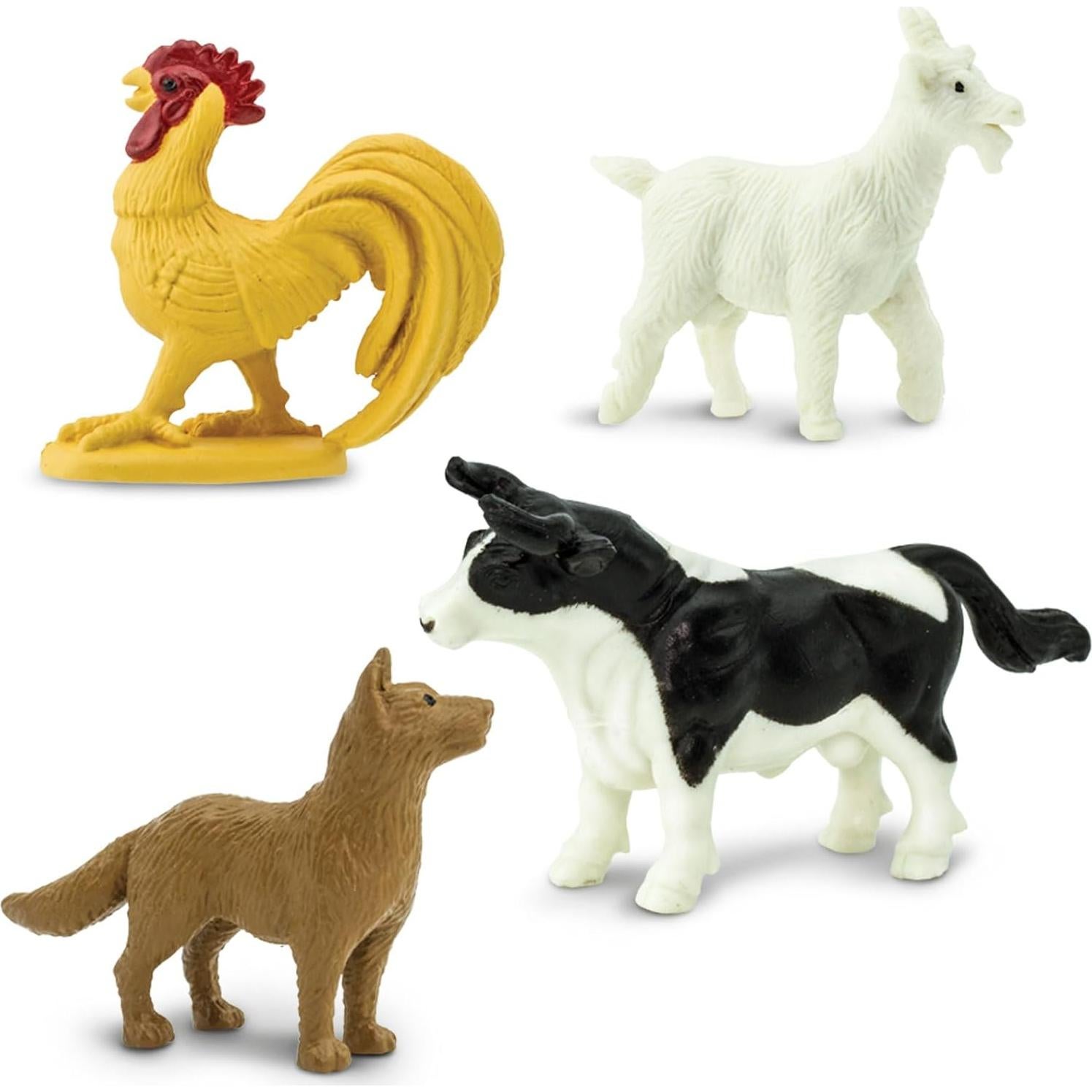 Figuras de Granja Safari Ltd. - 12 Animales Educativos