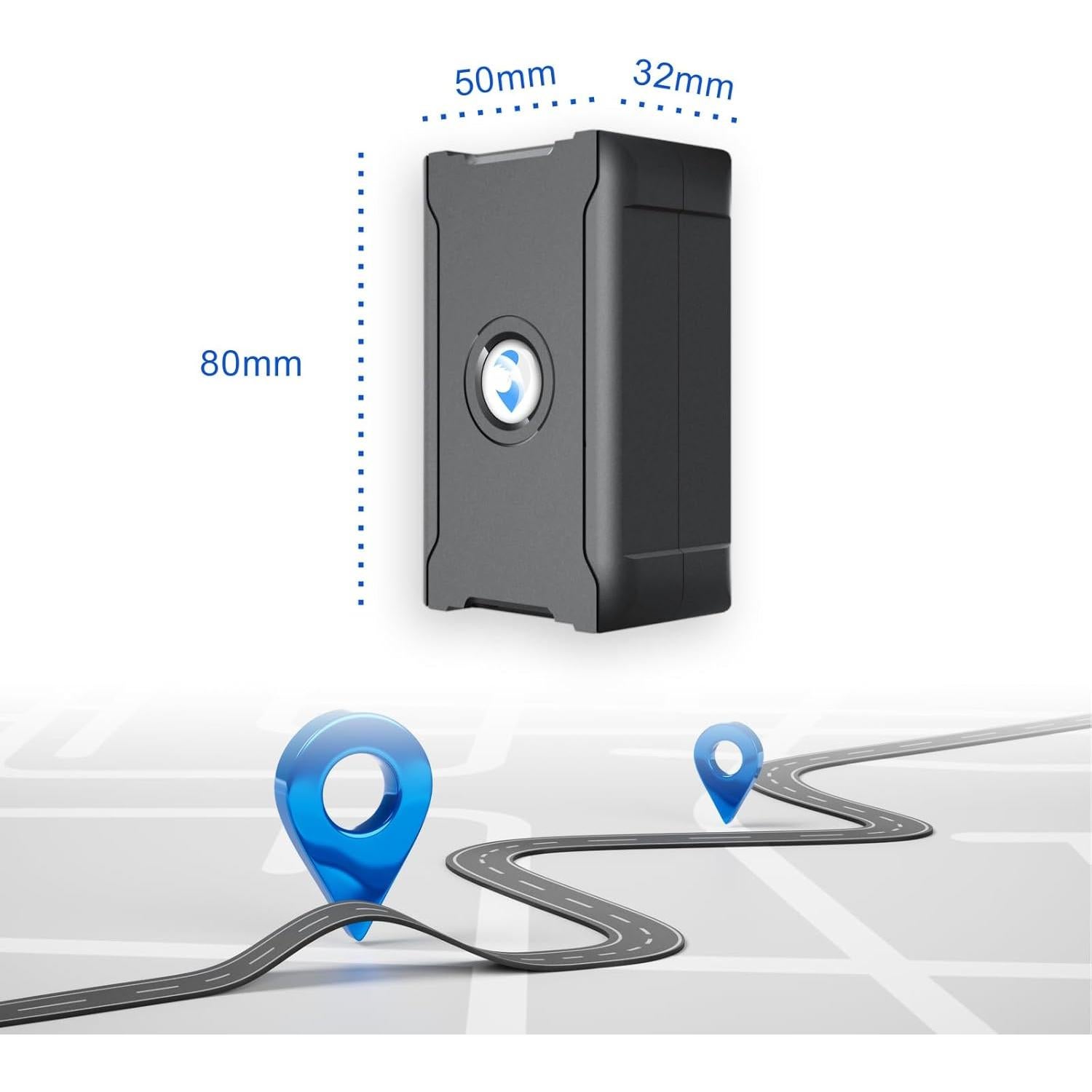 Rastreador GPS WANWAYTECH 4G LTE Magnético 6000mAh