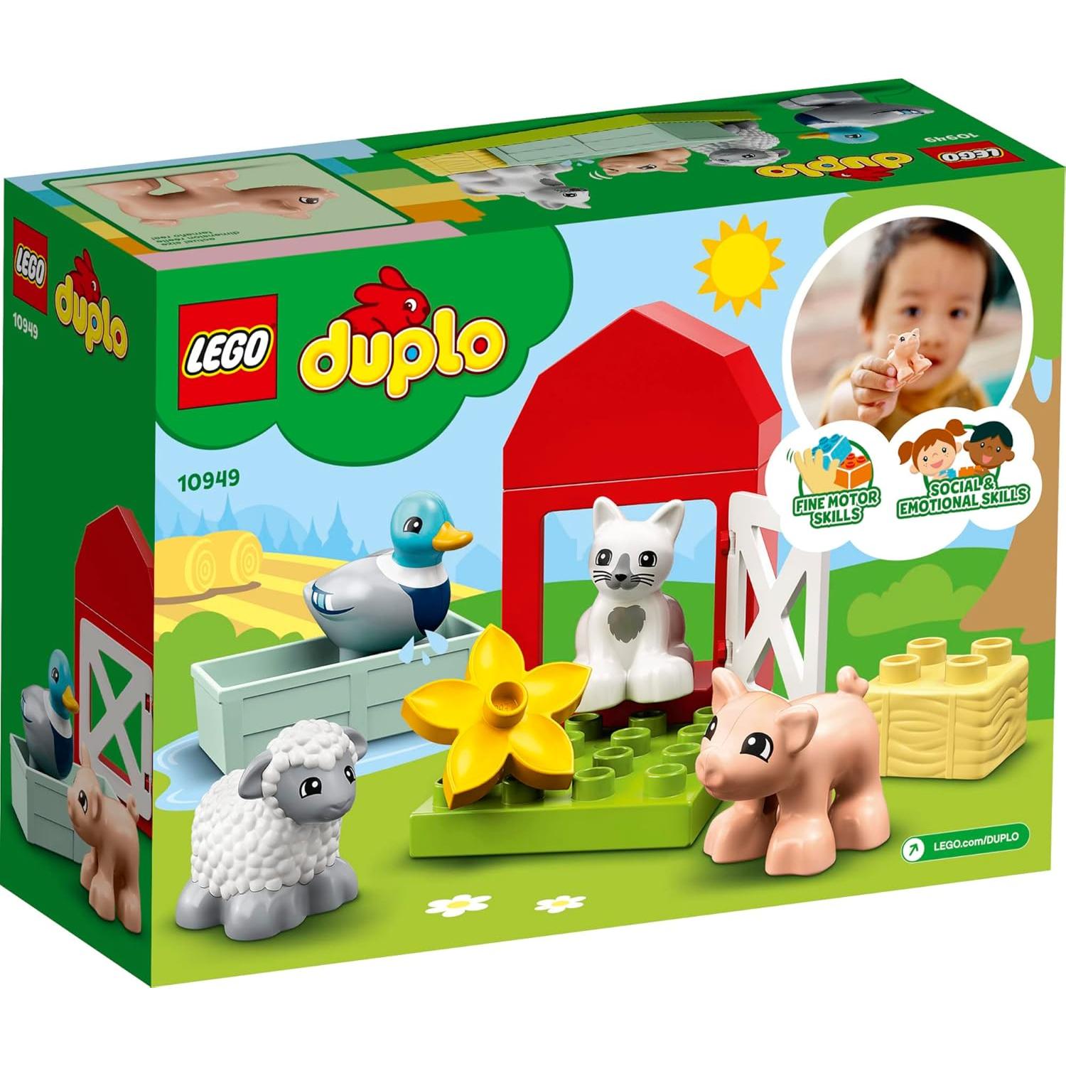Cuidado de Animales de Granja LEGO DUPLO 10949 Juguete 2 Años