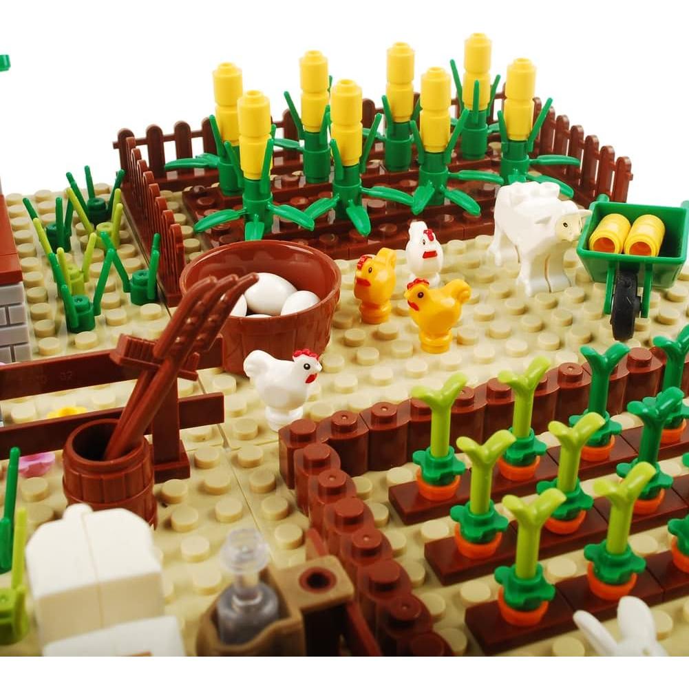 Juego de Bloques de Construcción BAENRCY Granja 290 Piezas
