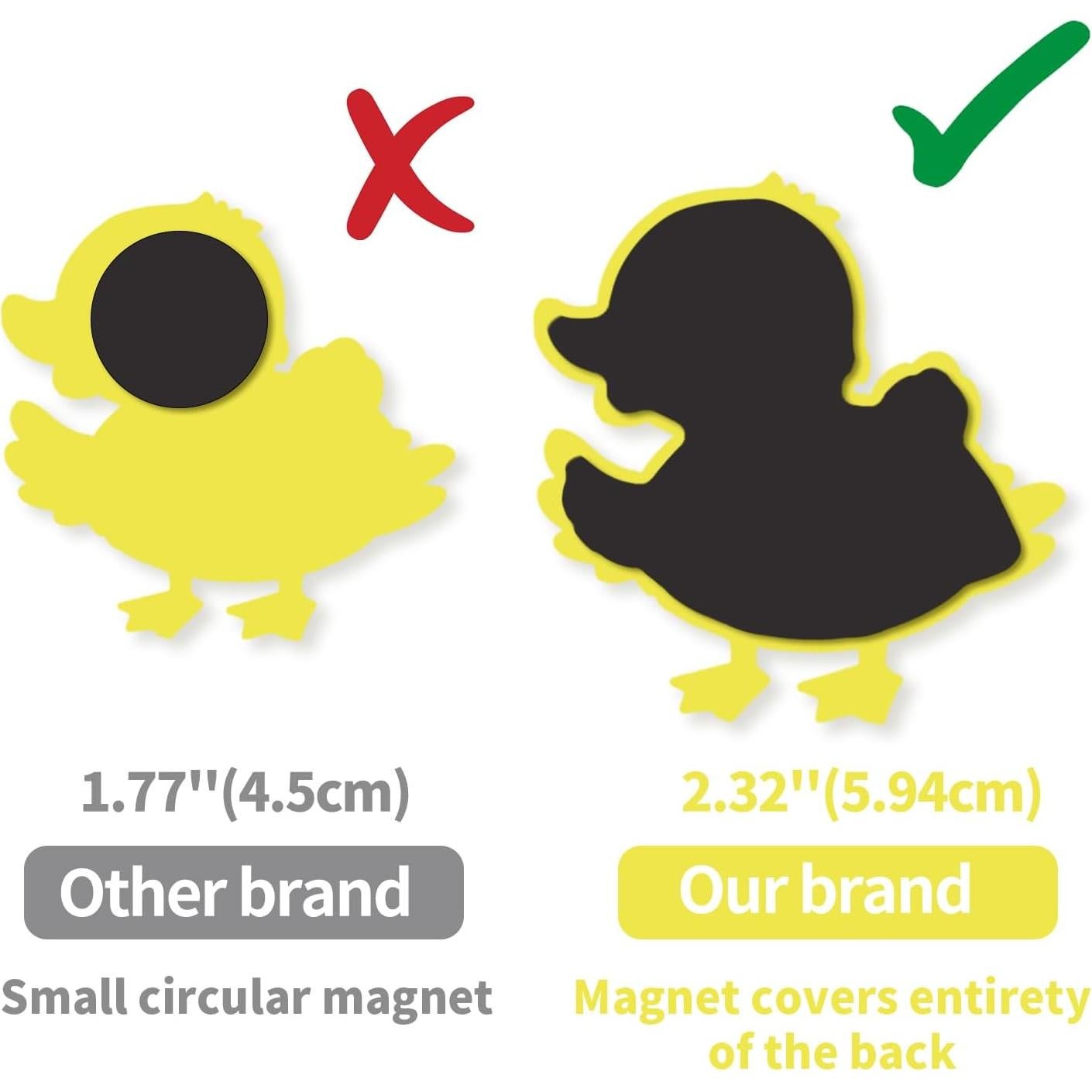 Imanes de Refrigerador SUPINEEDO Animales de Granja 10 Pcs