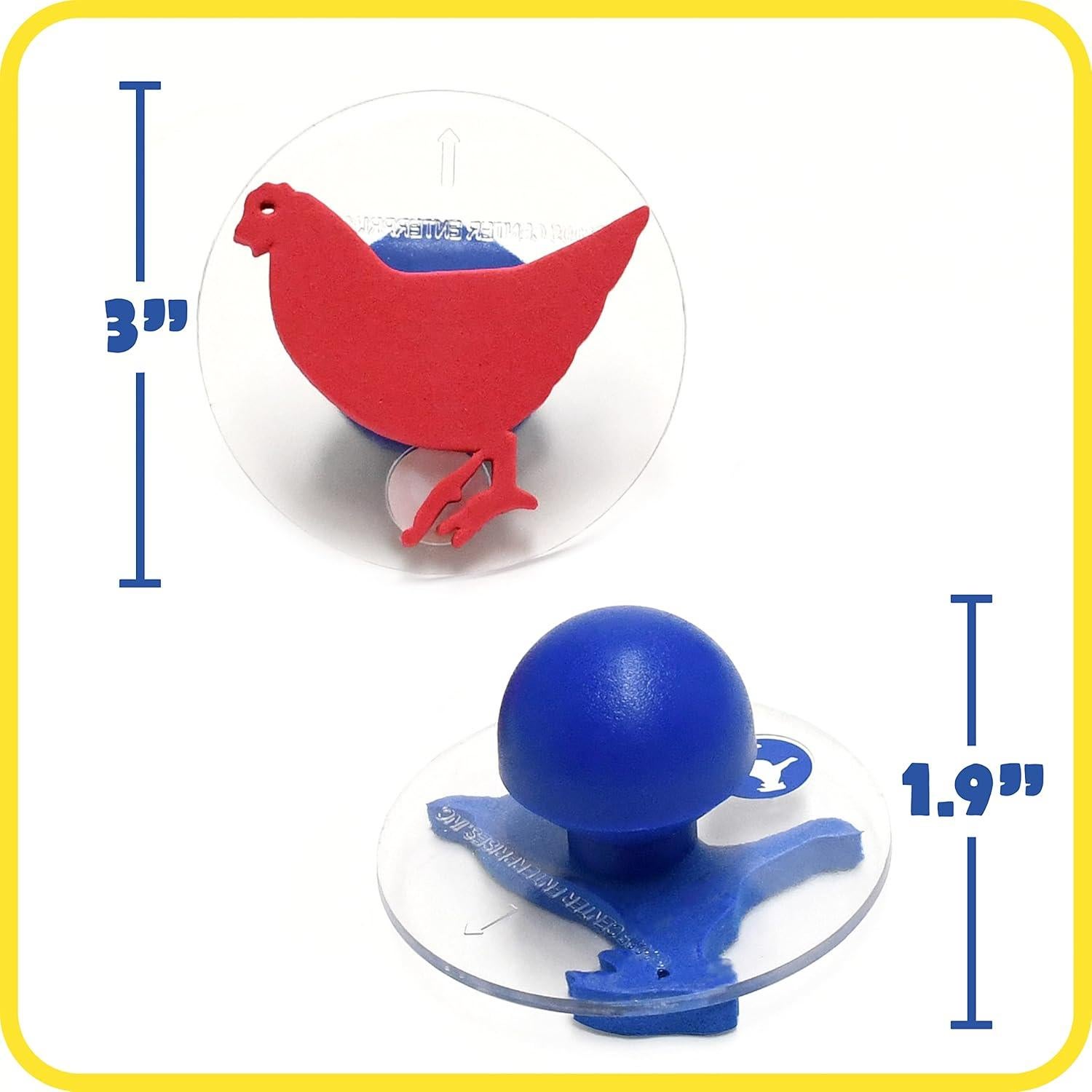 Set de 10 Sellos Gigantes de Animales de Granja Learning Advantage