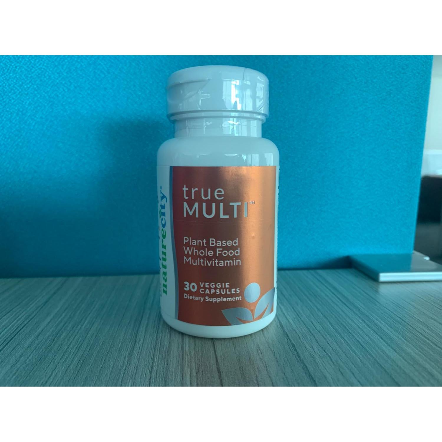 Multivitaminas Naturales TrueMulti NatureCity 30 Cápsulas