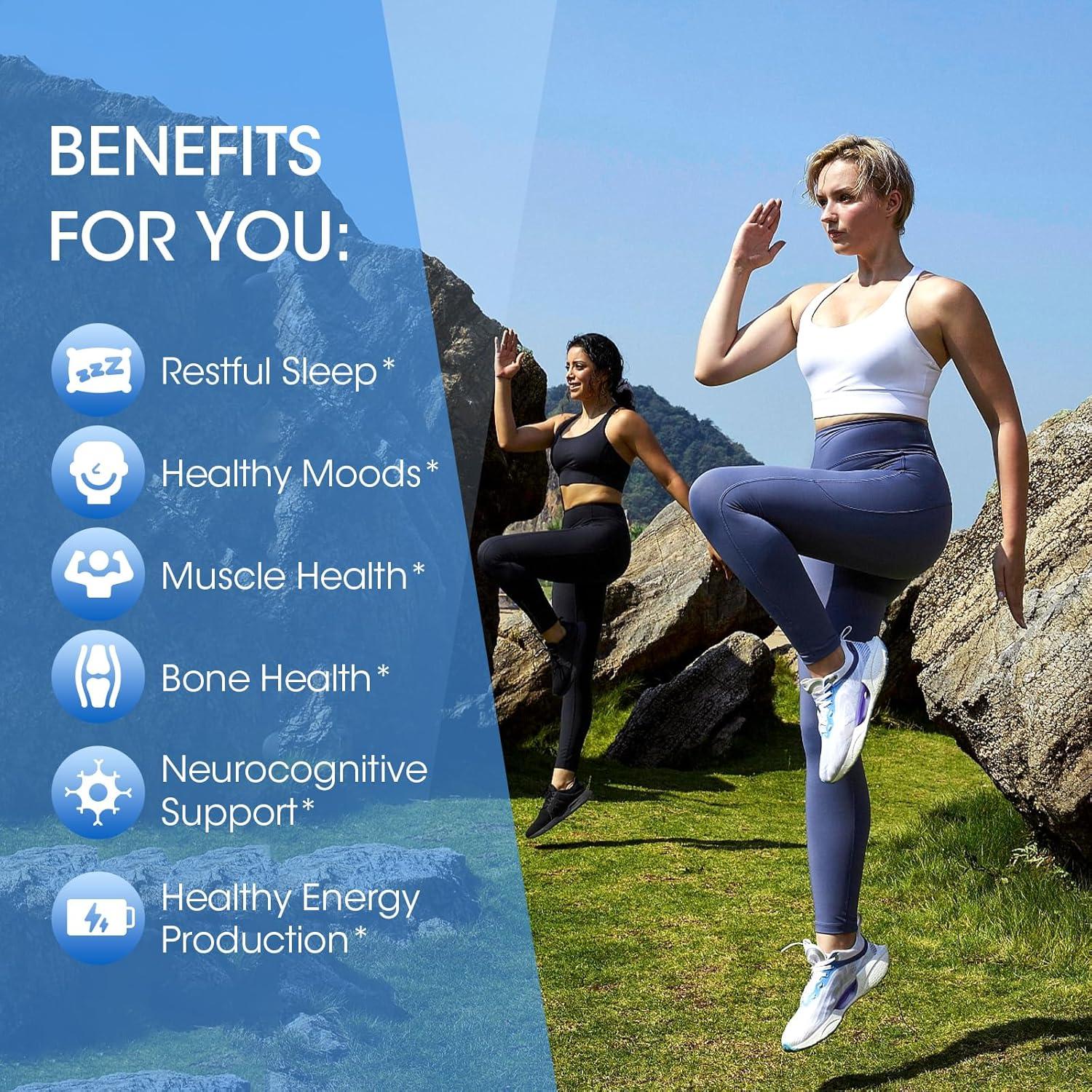 Bisglicinato de Magnesio Alliwise 180 Cápsulas Alta Absorción