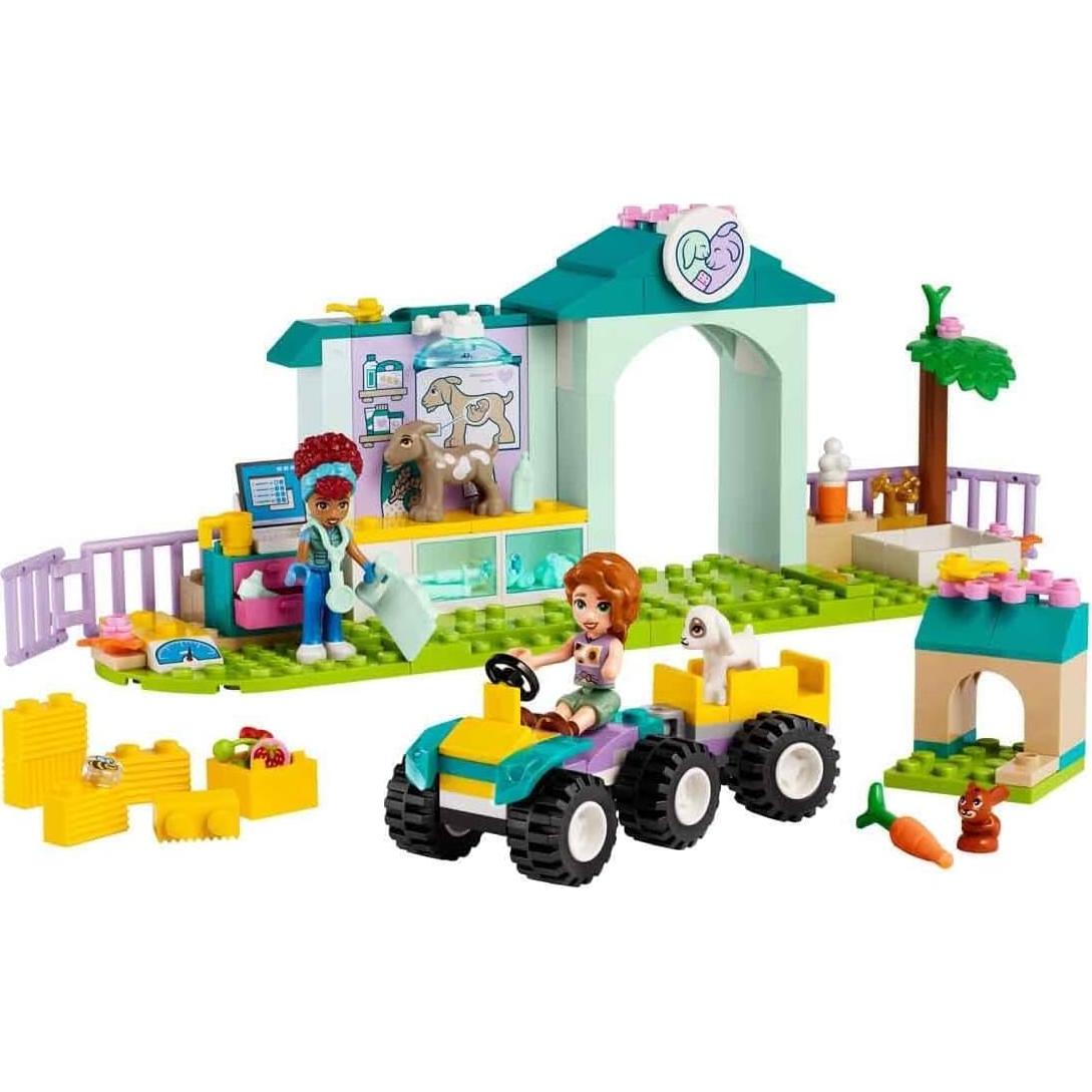 LEGO Friends Clínica Veterinaria 42632 con 2 Figuras y Animales