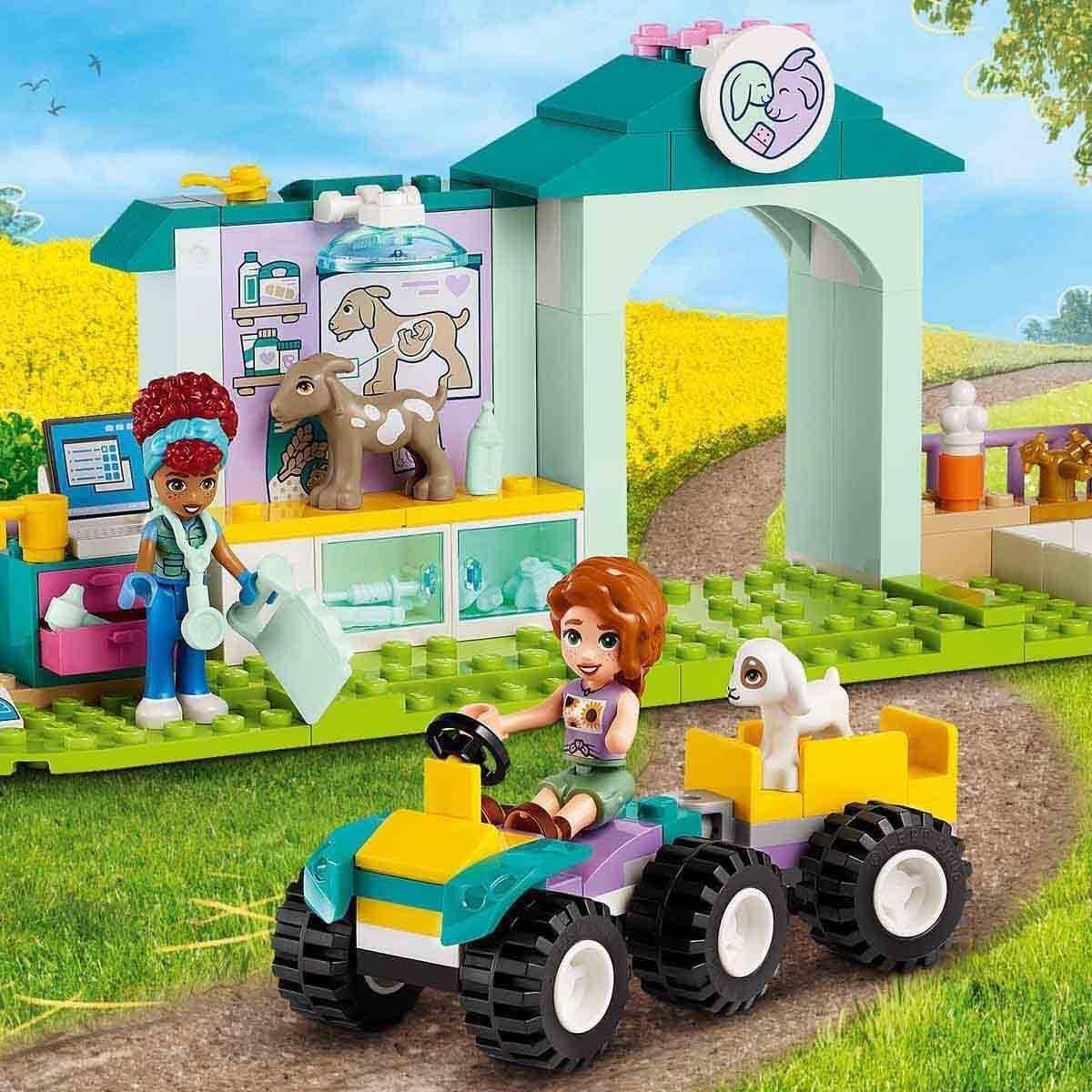 LEGO Friends Clínica Veterinaria 42632 con 2 Figuras y Animales