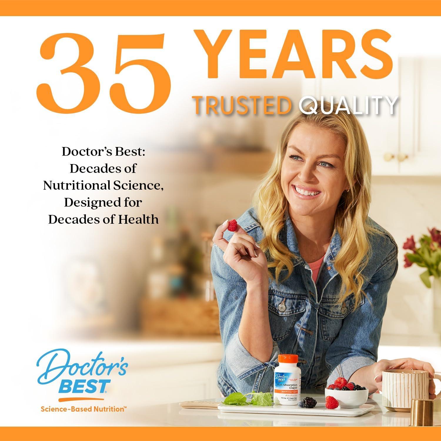 Vitamina K2 Mk-7 Doctor's Best 100 mcg 60 Cápsulas Vegetales