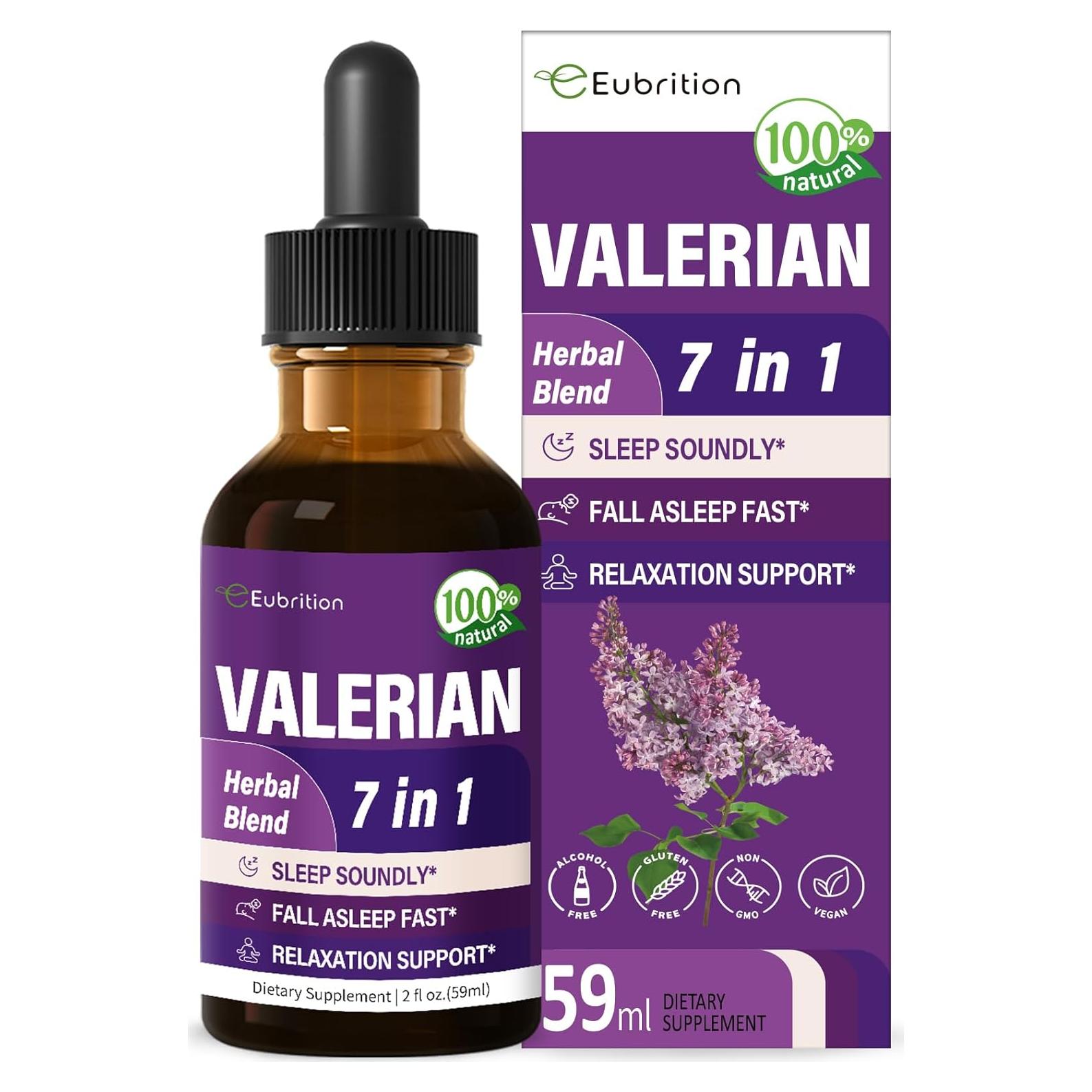 Extracto de Valeriana Eubrition 60ml - Suplemento para Dormir