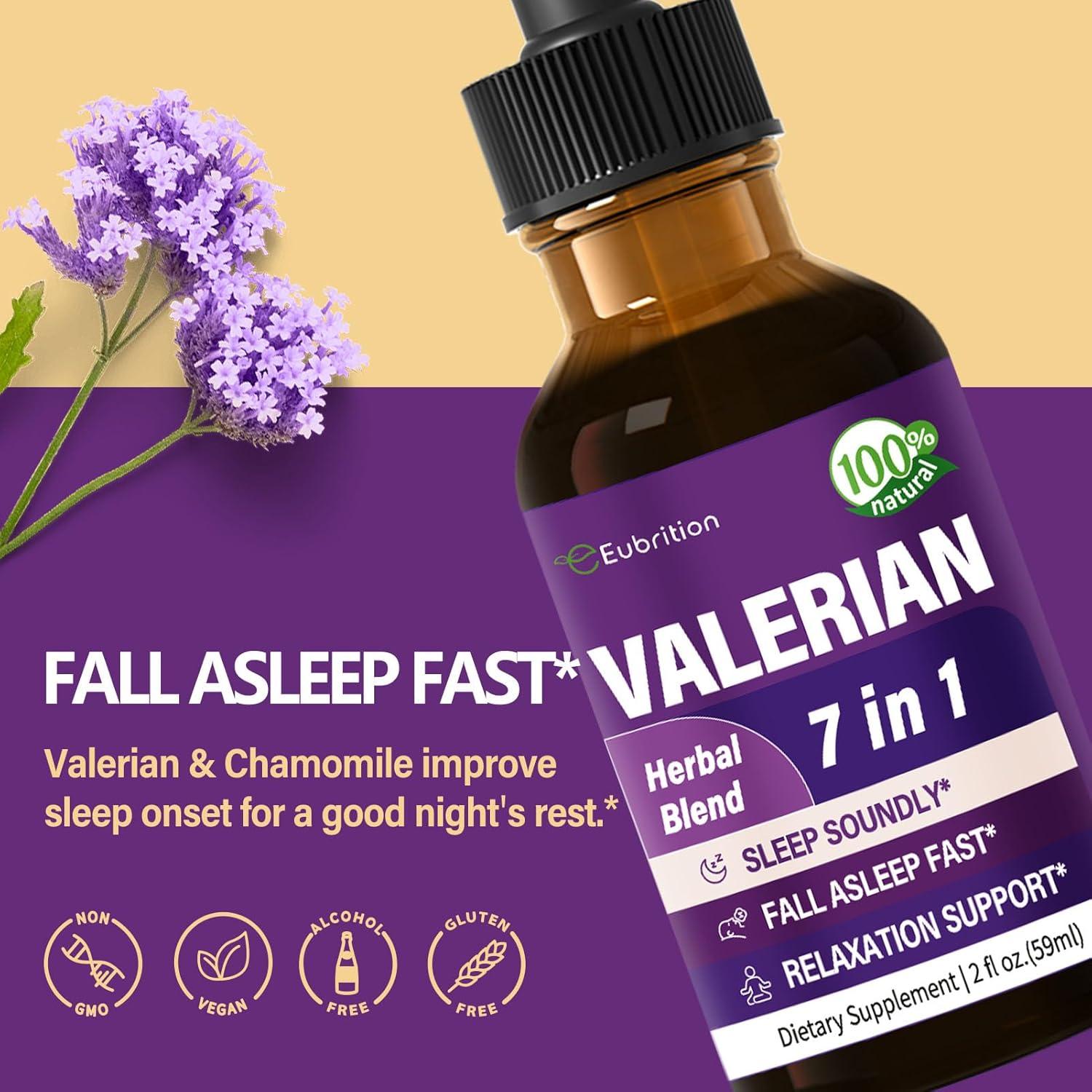 Extracto de Valeriana Eubrition 60ml - Suplemento para Dormir