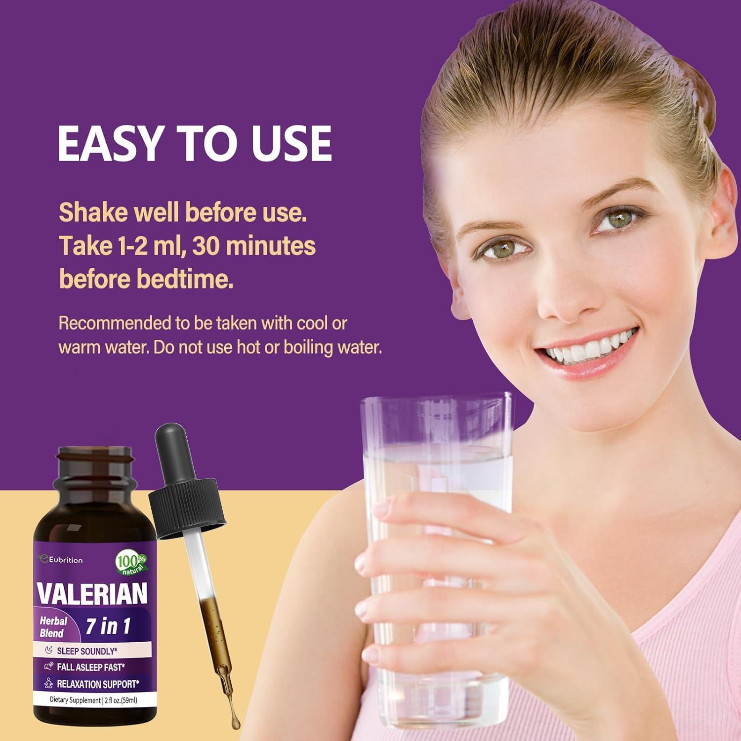 Extracto de Valeriana Eubrition 60ml - Suplemento para Dormir