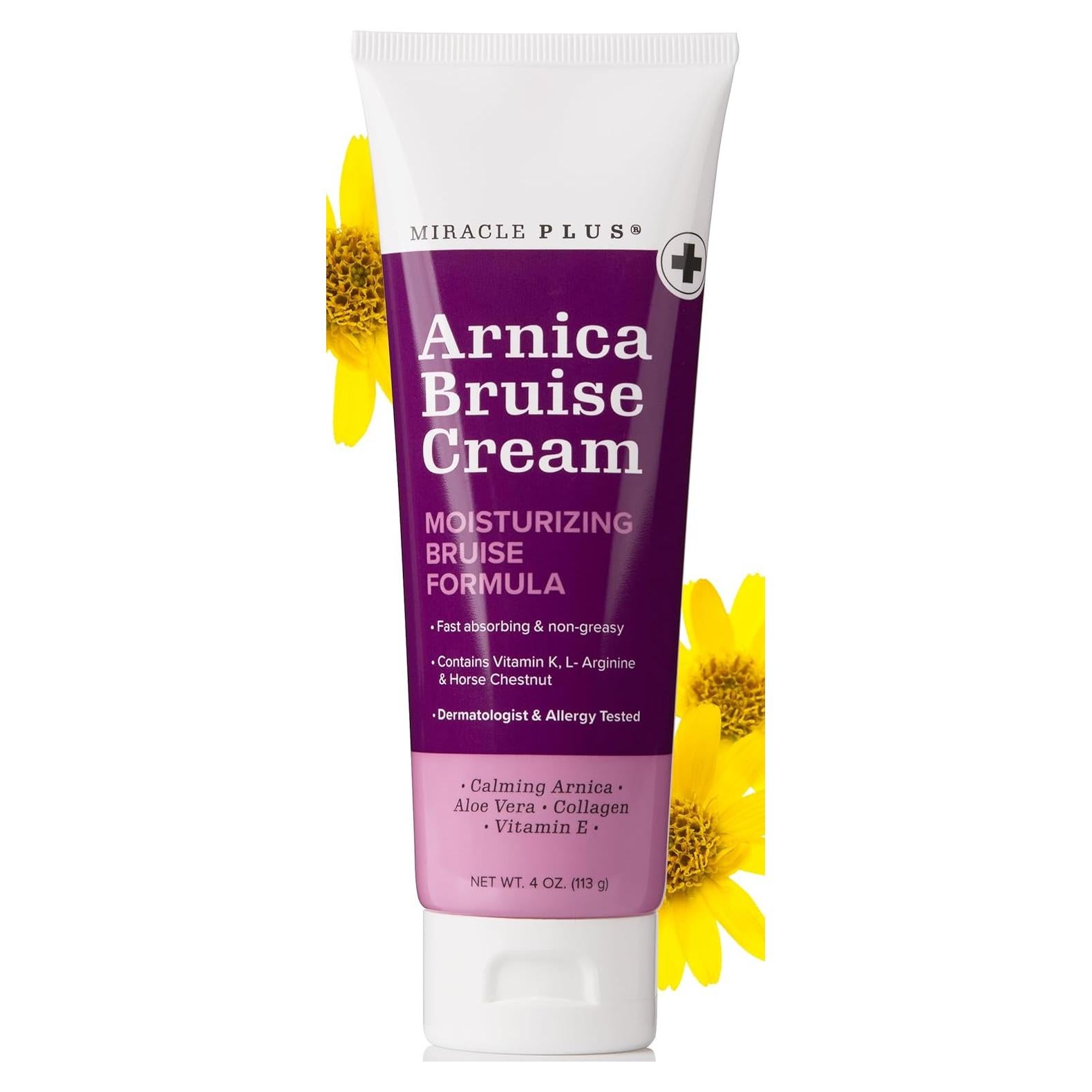 Crema Miracle Plus Arnica para Moretones 113g - Alivio y Hidratación