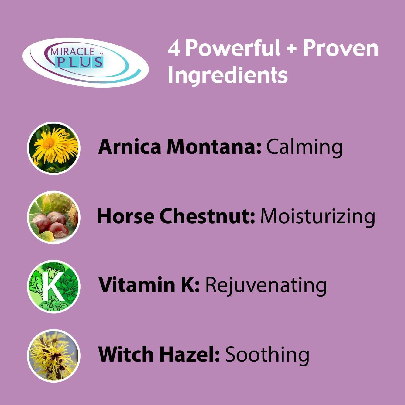 Crema Miracle Plus Arnica para Moretones 113g - Alivio y Hidratación