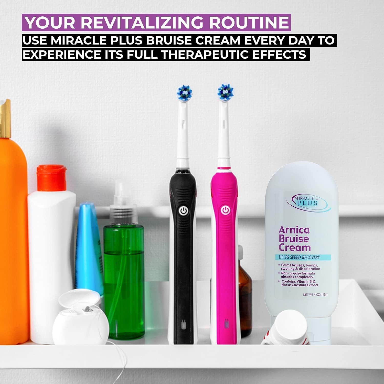 Crema Miracle Plus Arnica para Moretones 113g - Alivio y Hidratación