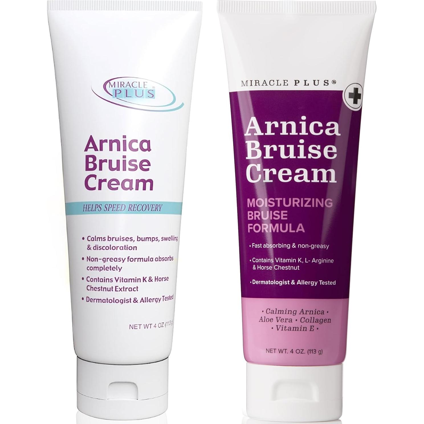 Crema Miracle Plus Arnica para Moretones 113g - Alivio y Hidratación