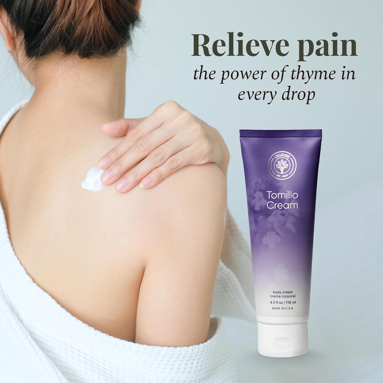 Crema Corporal de Tomillo L’EUDINE 118 ml - Alivio Congestión