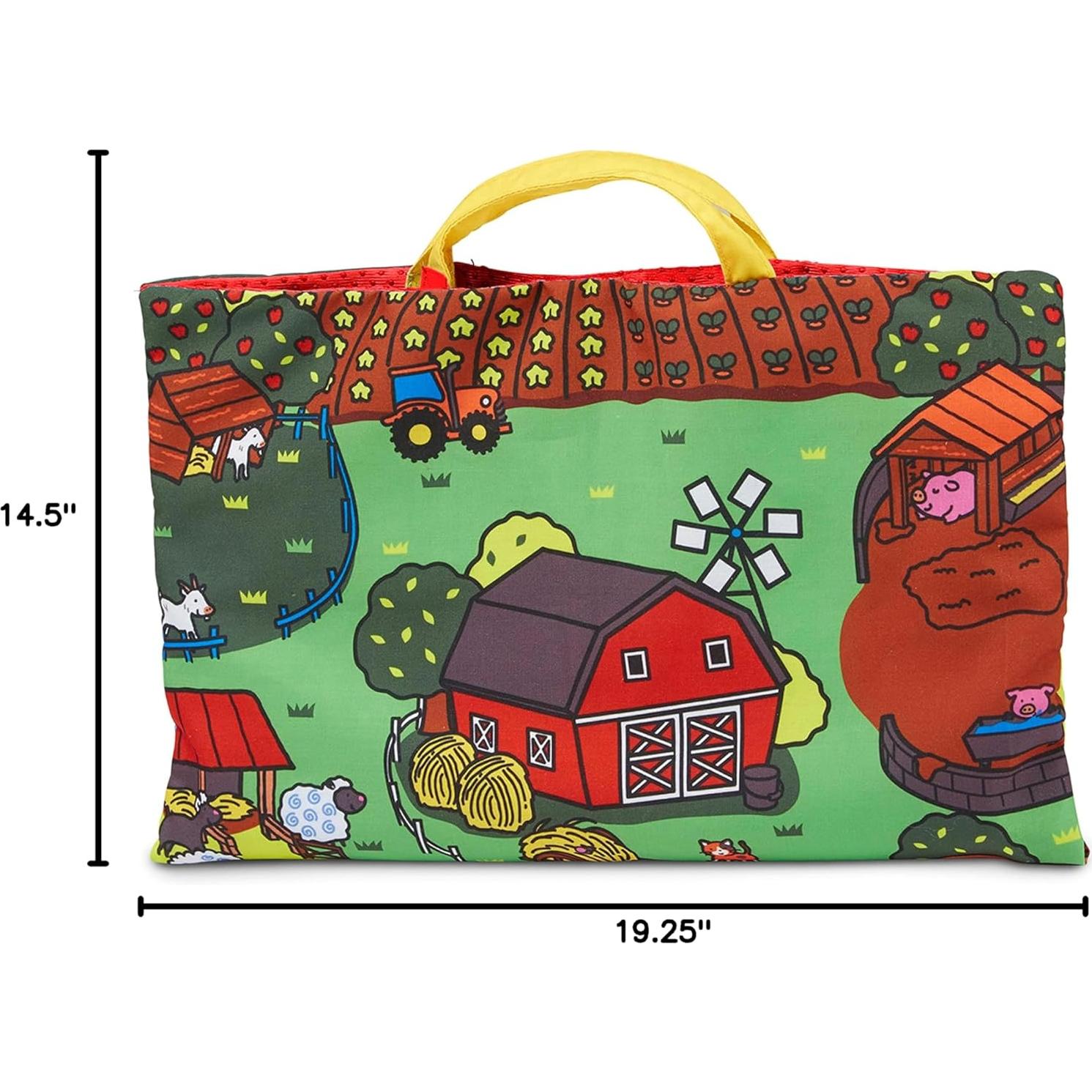 Alfombra de Juego Melissa & Doug 9 Animales Plegable 11x31 cm