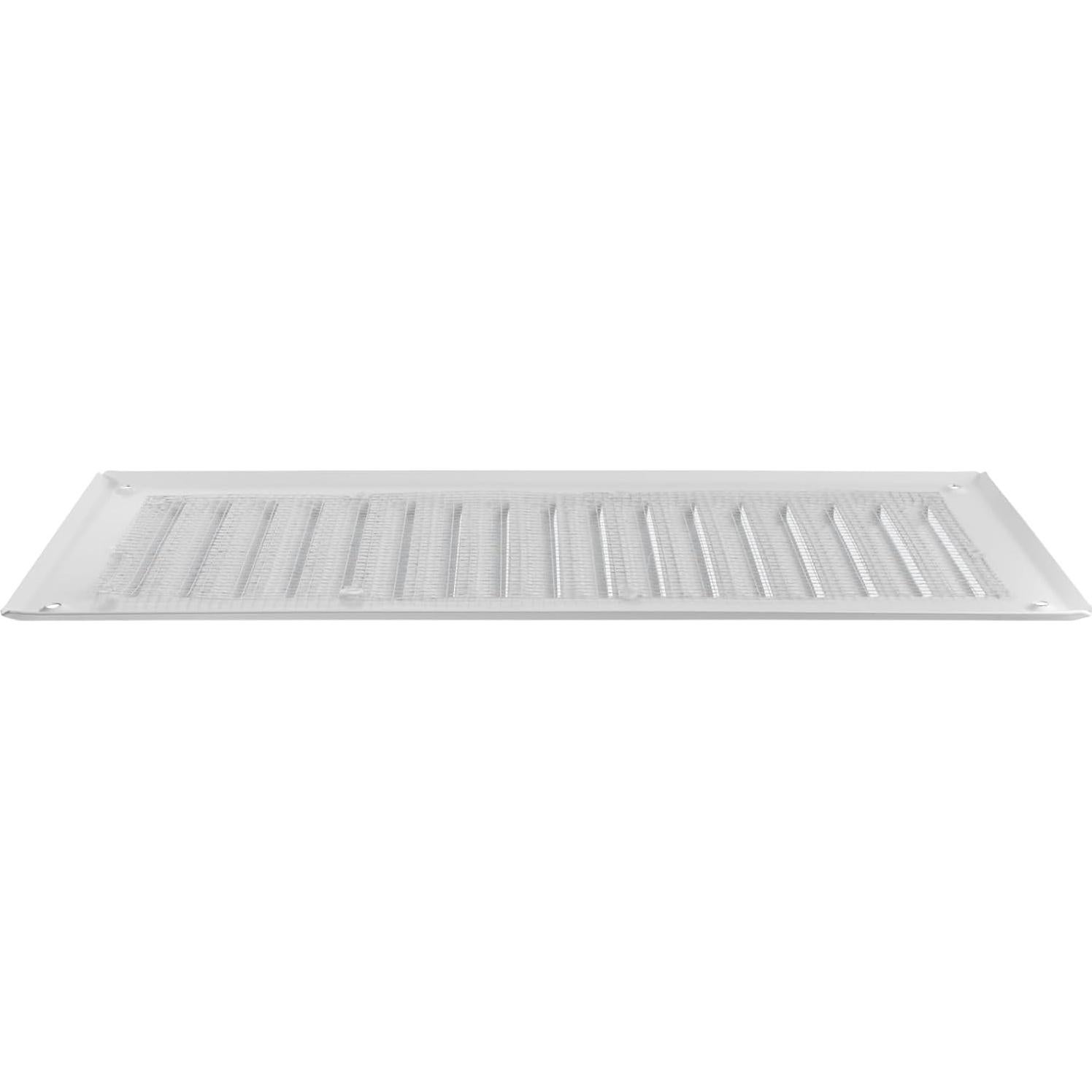 Rejilla de Ventilación Cuadrada Metal Blanco Ecopro 8.5x25.1cm