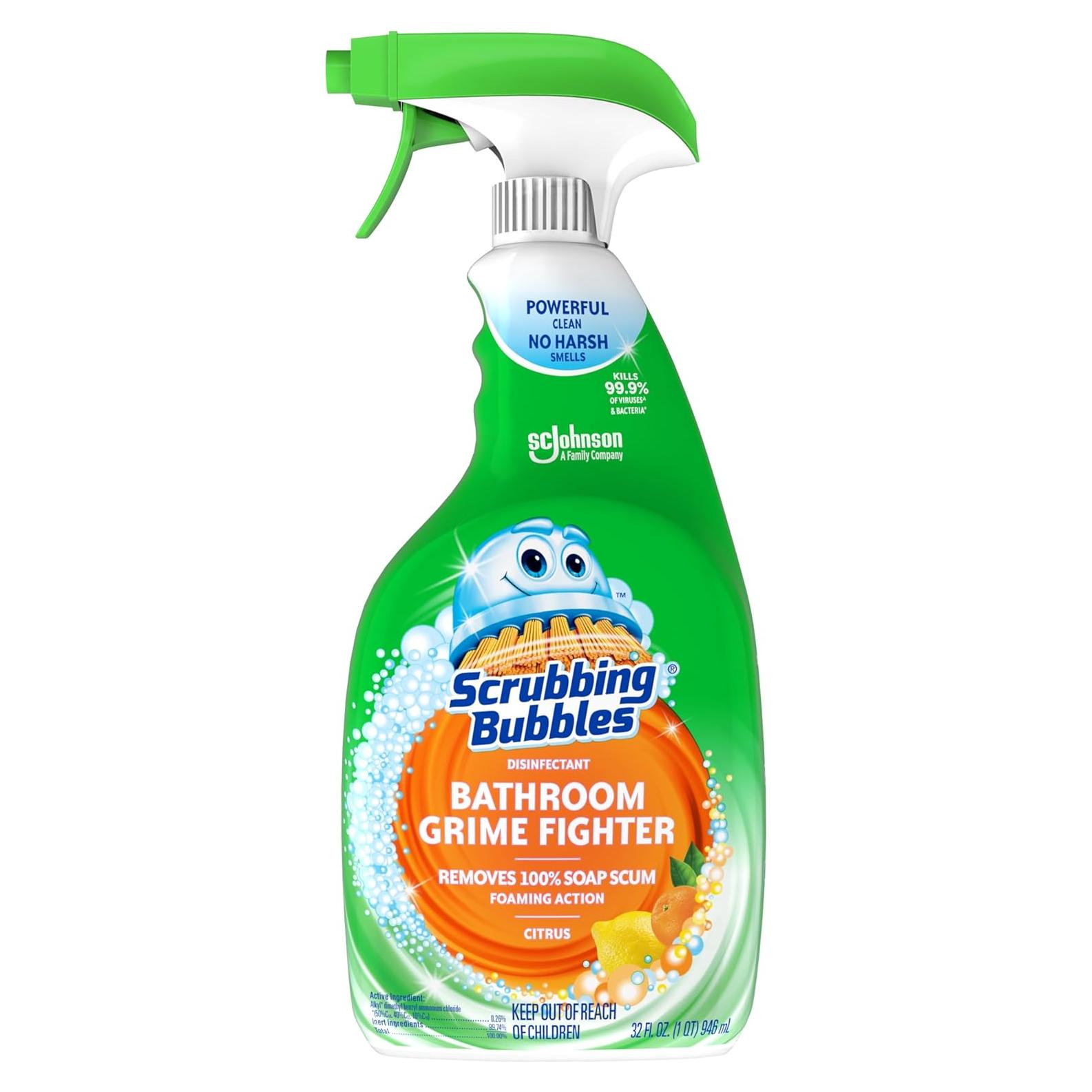 Limpiador Desinfectante para Baño Scrubbing Bubbles 0.94L Cítricos