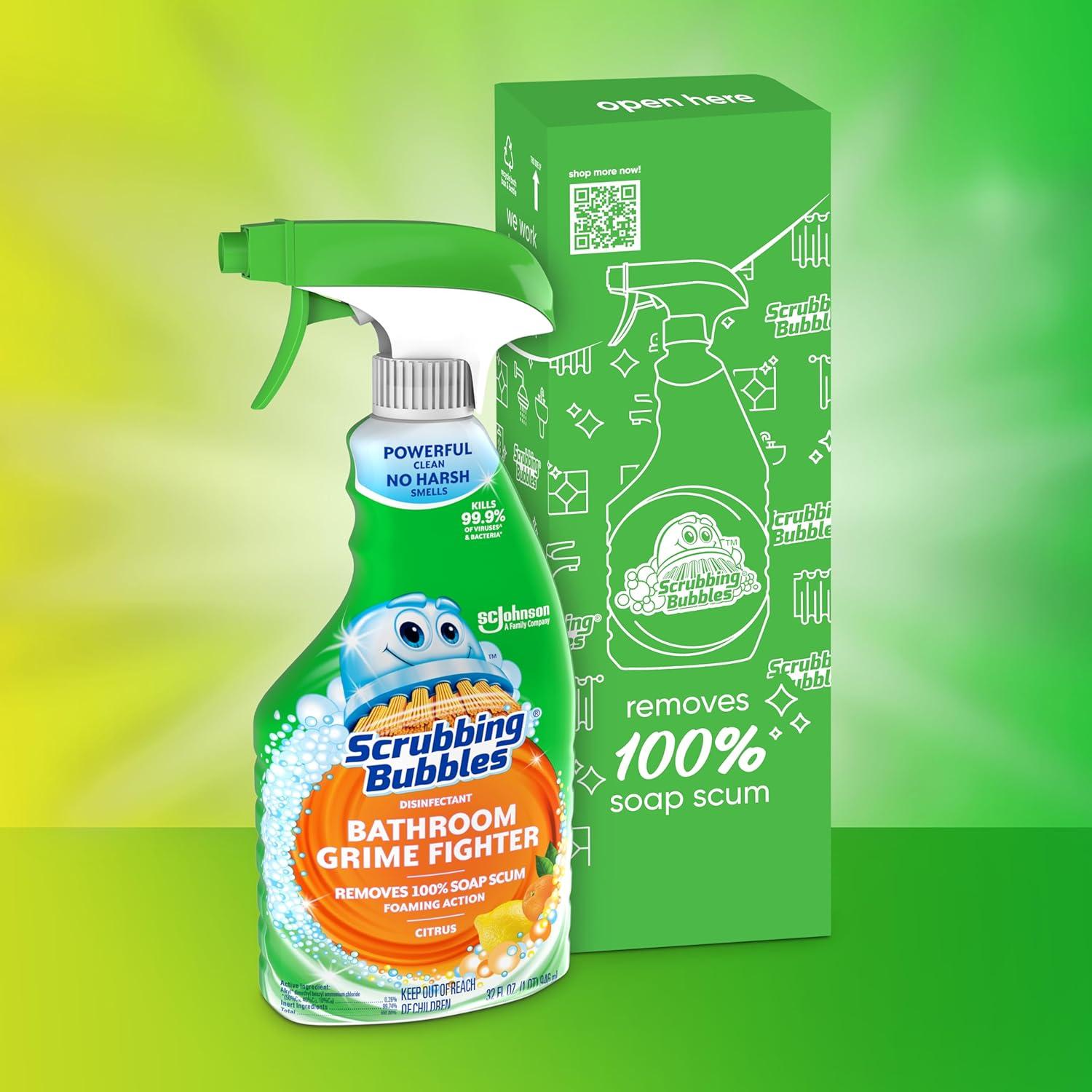 Limpiador Desinfectante para Baño Scrubbing Bubbles 0.94L Cítricos