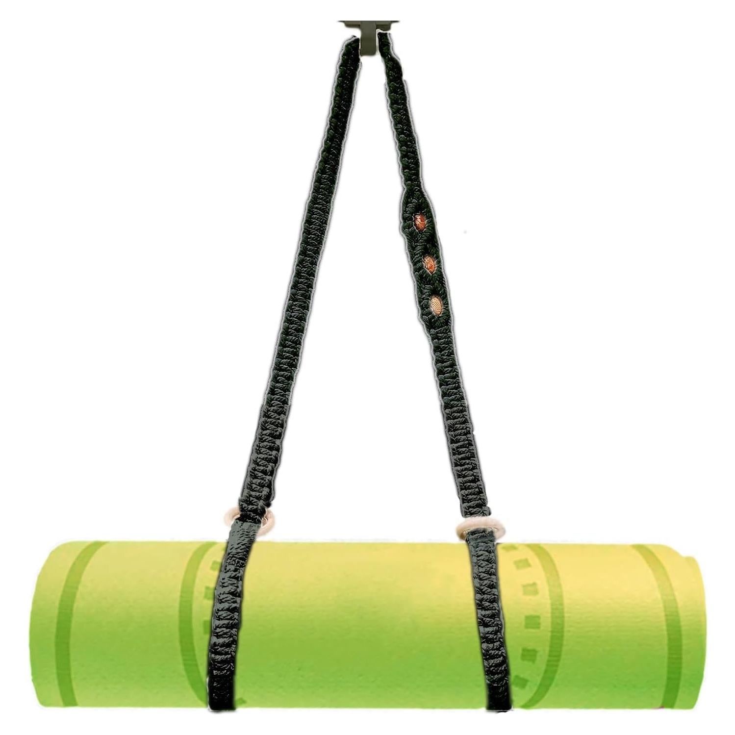 Correa de Yoga Tejida a Mano Kiido 180 cm Gris Multiusos