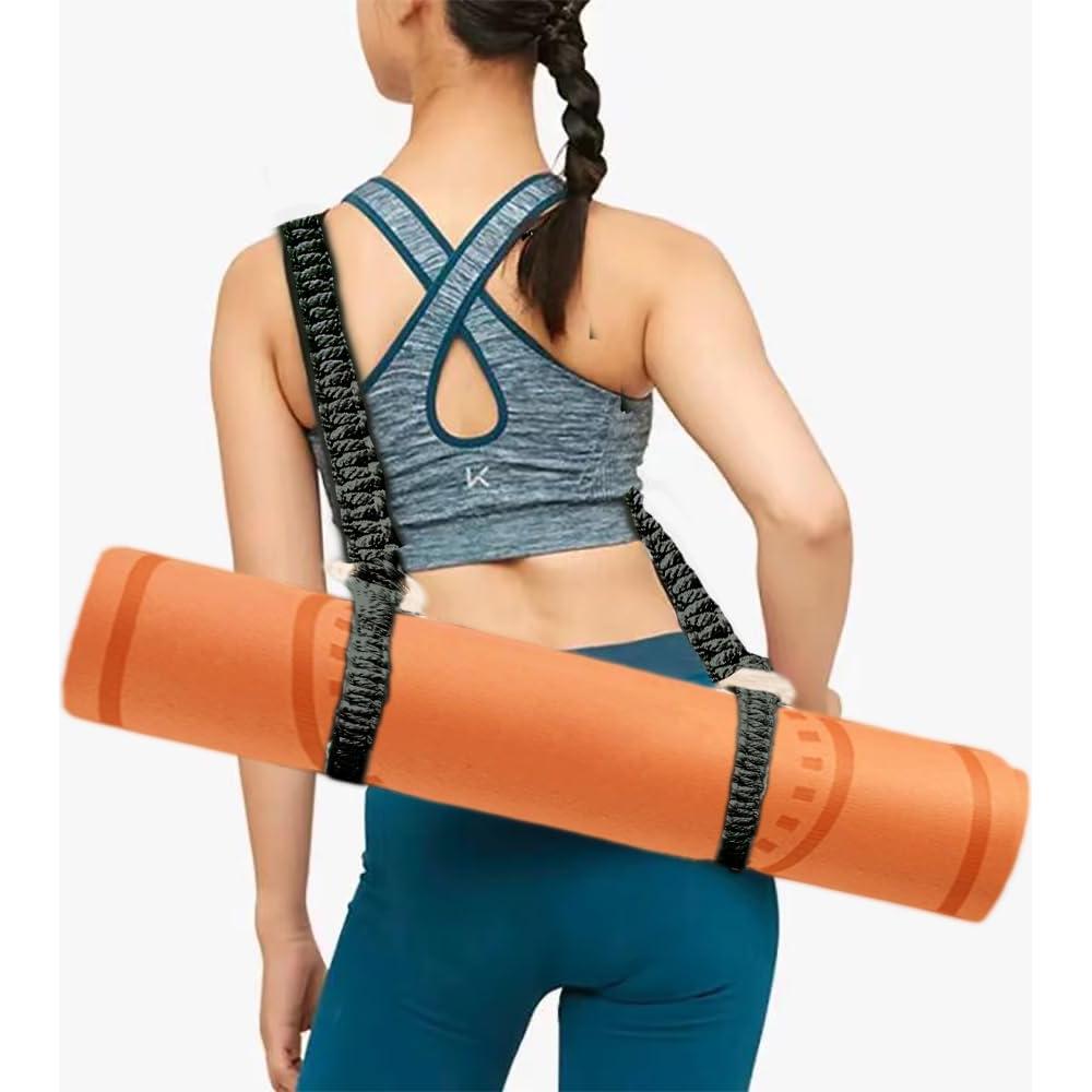 Correa de Yoga Tejida a Mano Kiido 180 cm Gris Multiusos