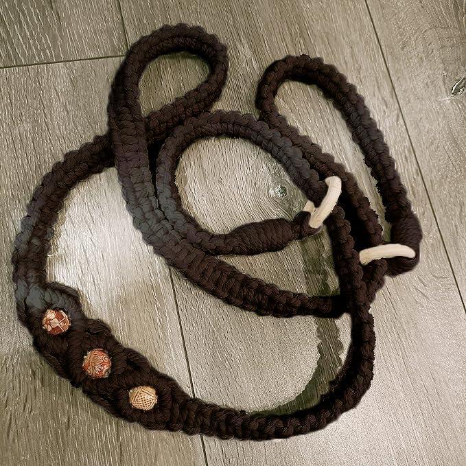 Correa de Yoga Tejida a Mano Kiido 180 cm Gris Multiusos