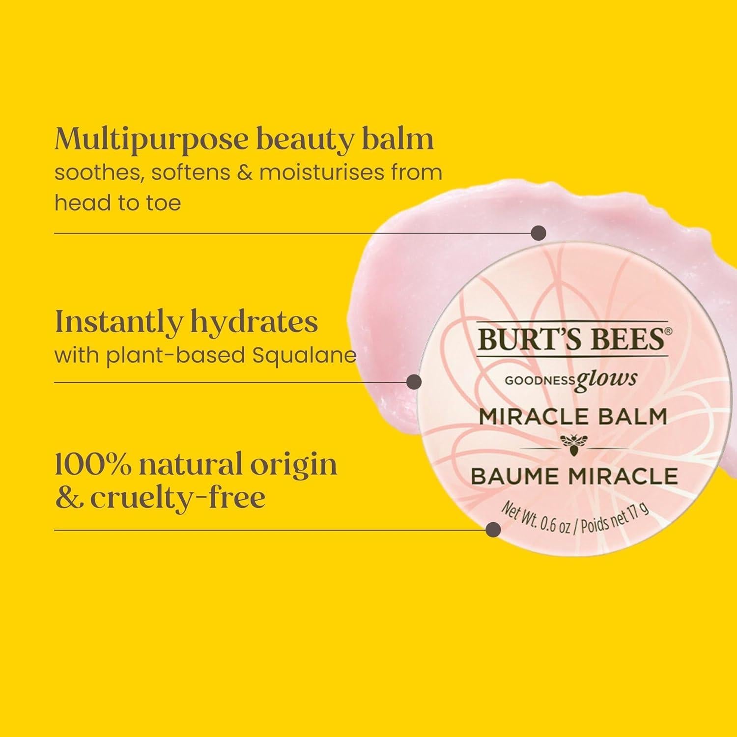 Bálsamo Milagroso Burt's Bees 100% Natural 17g Multiusos