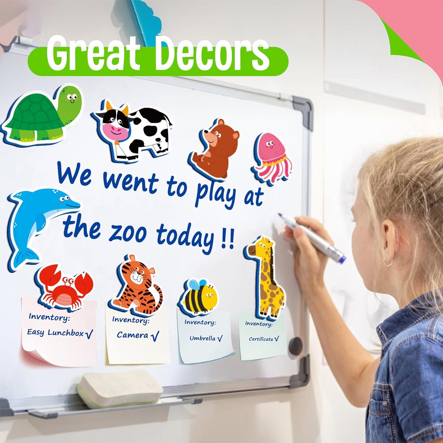 35 Imanes de Animales SpriteGru - Juguetes Educativos 3+