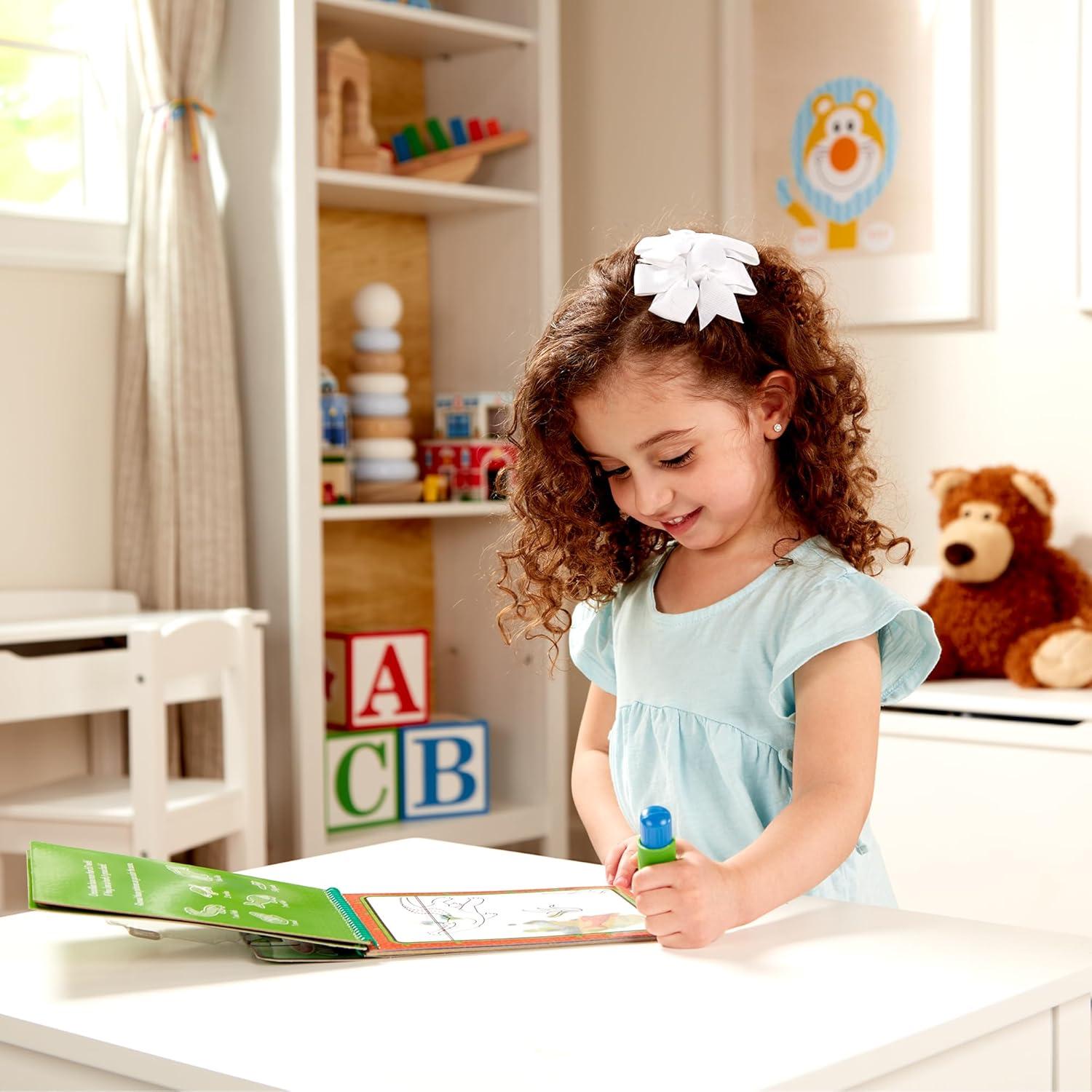 Melissa & Doug Water Wow! 3 Paquetes Reutilizables Selva, Safari, Granja