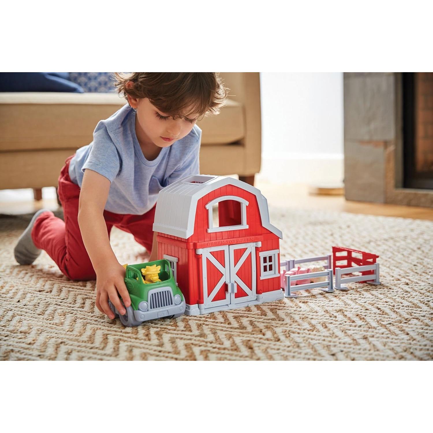 Juego de Granja Green Toys - 13 Piezas para Niños