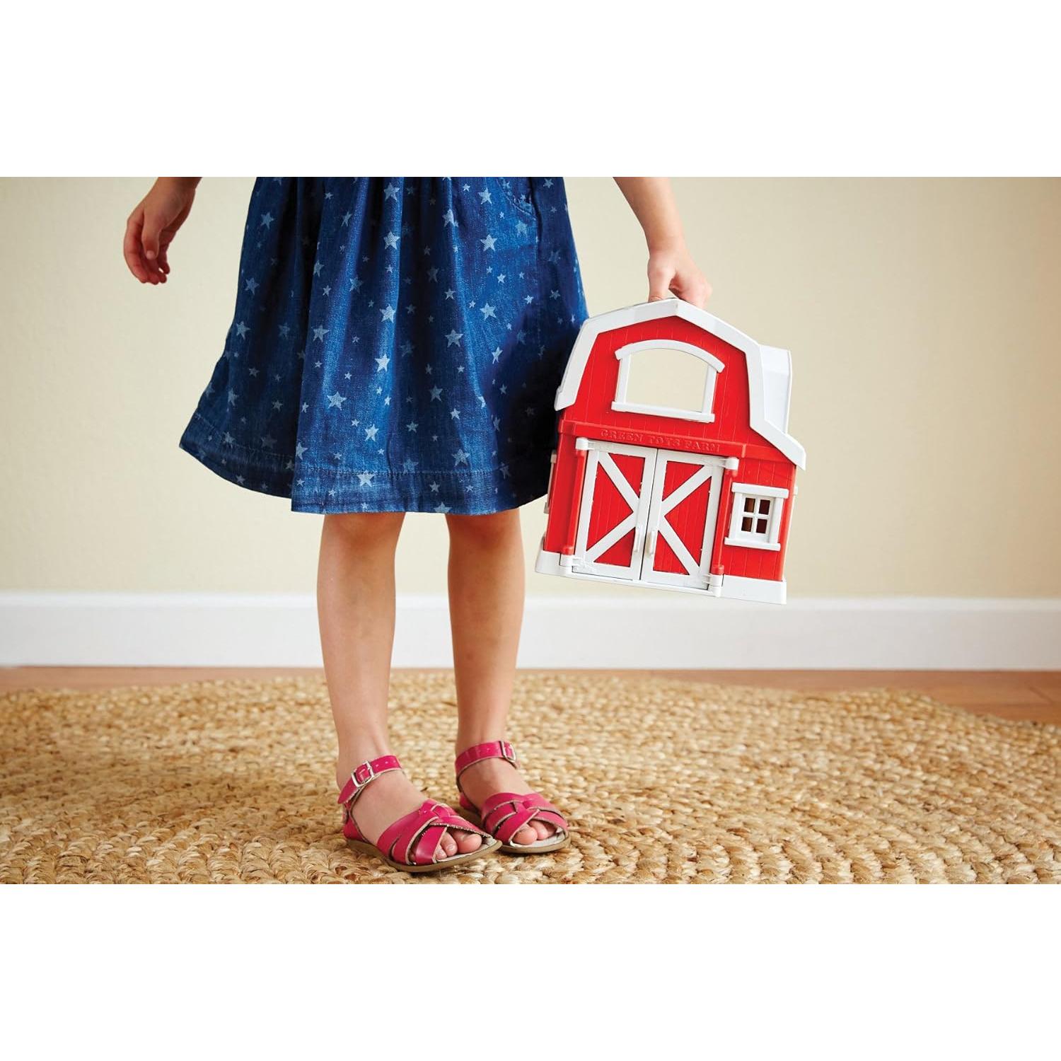 Juego de Granja Green Toys - 13 Piezas para Niños