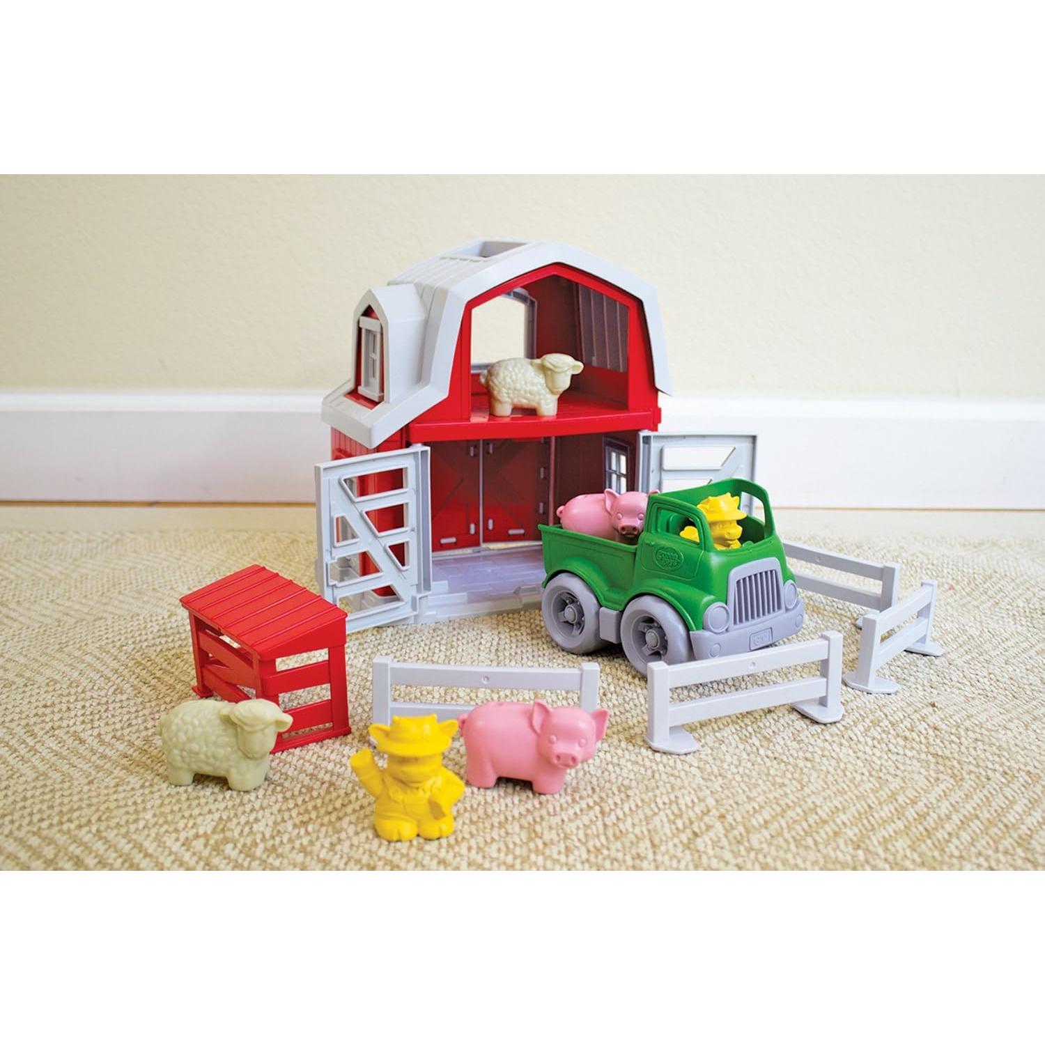 Juego de Granja Green Toys - 13 Piezas para Niños