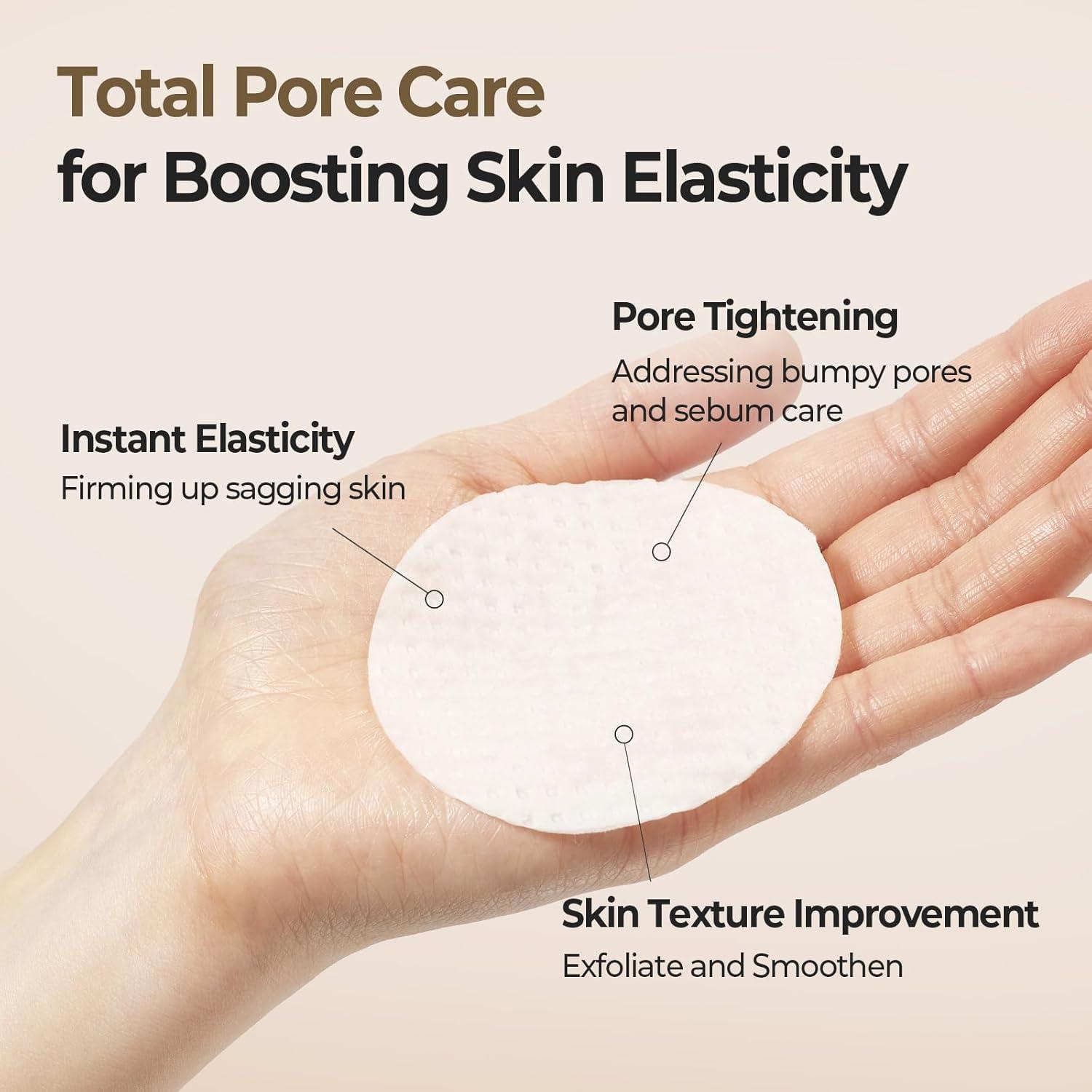 SKINFOOD Almendra Pore Peptide Toner Pad 60 Unidades