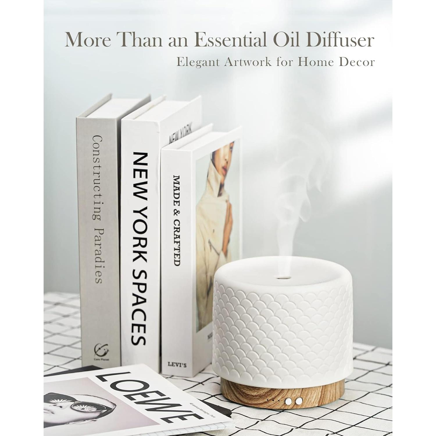 Difusor de Aceite Esencial Onaboviva 280ml Cerámica Aroma