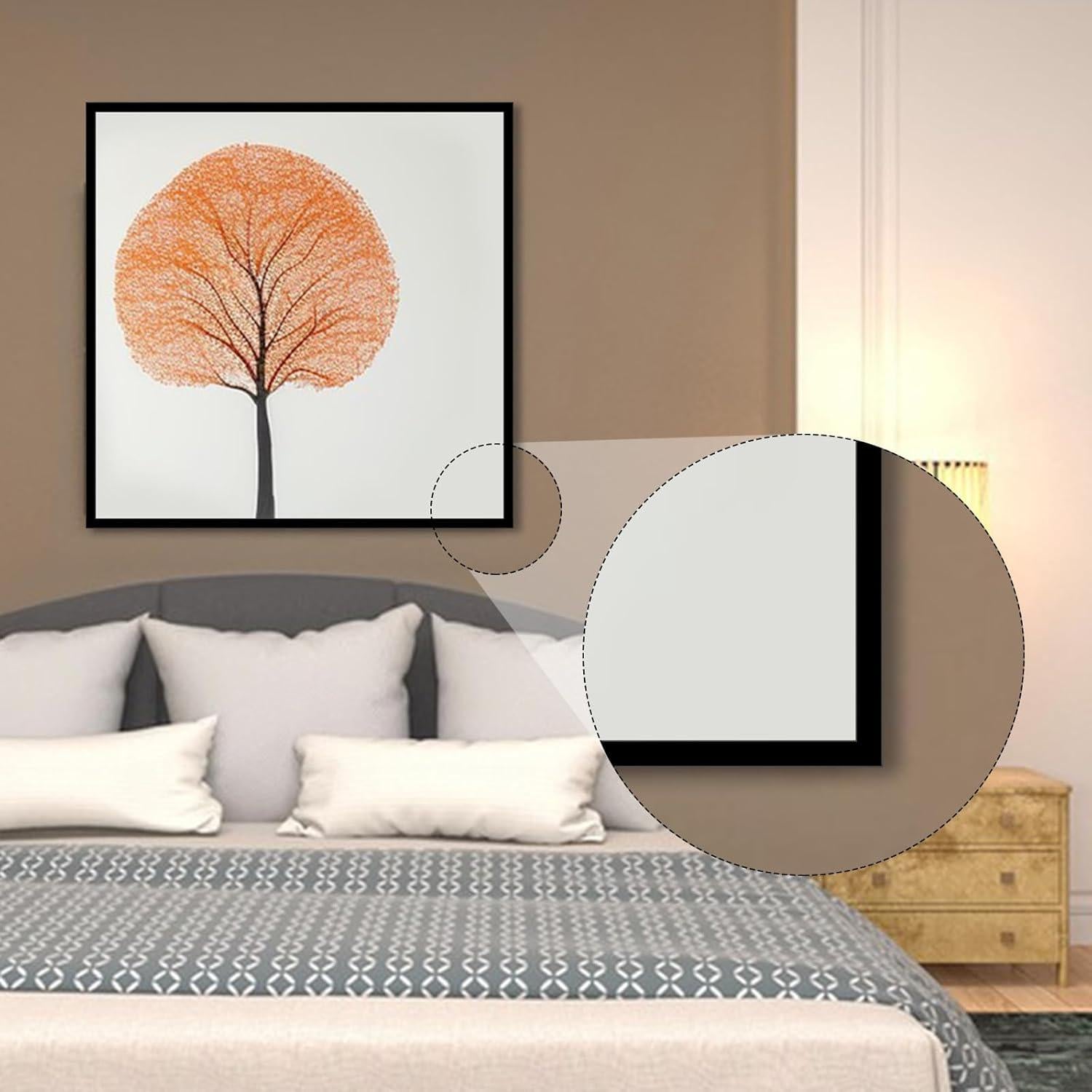 Moldura Flexible Autoadhesiva Yskzyz 2.99m Negra para Paredes