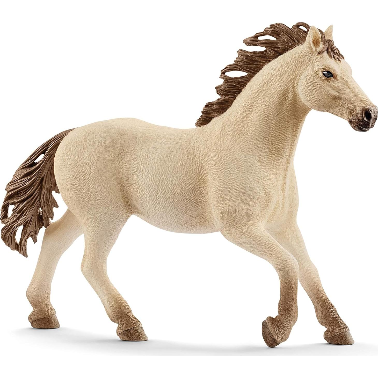 Farm World Rodeo Riding Playset - Cowgirl Rodeo Rider Figurine with Horse, Cow and Dog, Realistic Western Rodeo Farm Animal Toys and Accessories, 6-Piece Kids Toy for Boys and Girls