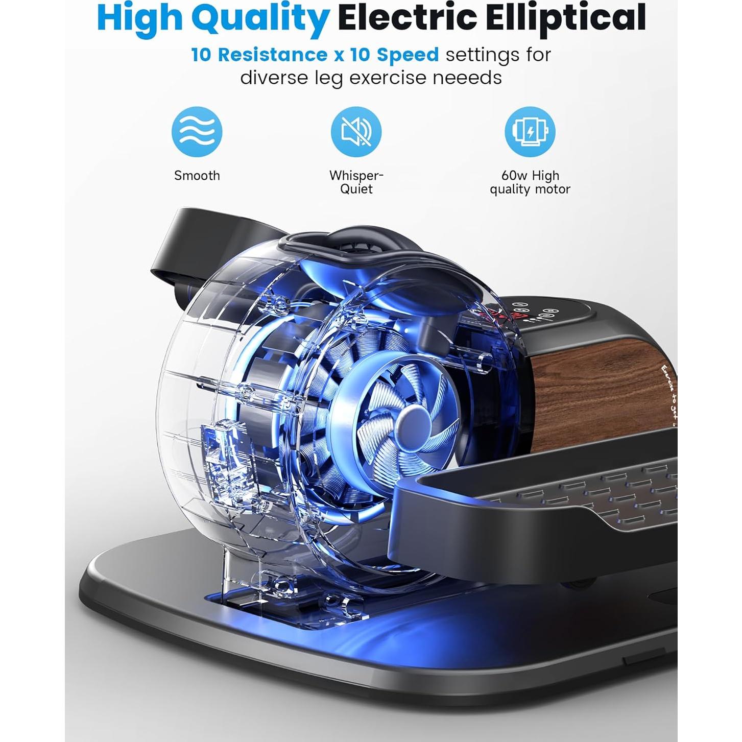 Máquina Elíptica Bajo Escritorio REPOWER EM-001-DJ 10 Niveles